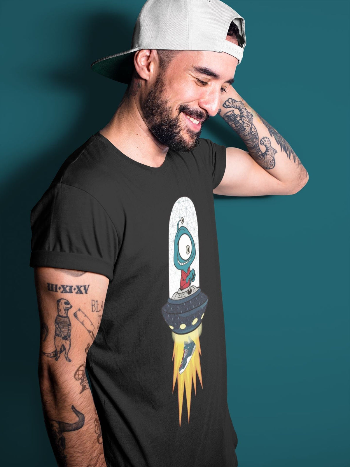 Jordan 4 Deep Ocean Shirt To Match Jordans Alien Sneaker Tees Jordan 4 Deep Ocean Drip Gear Zone Sneaker Matching Clothing Unisex Shirts