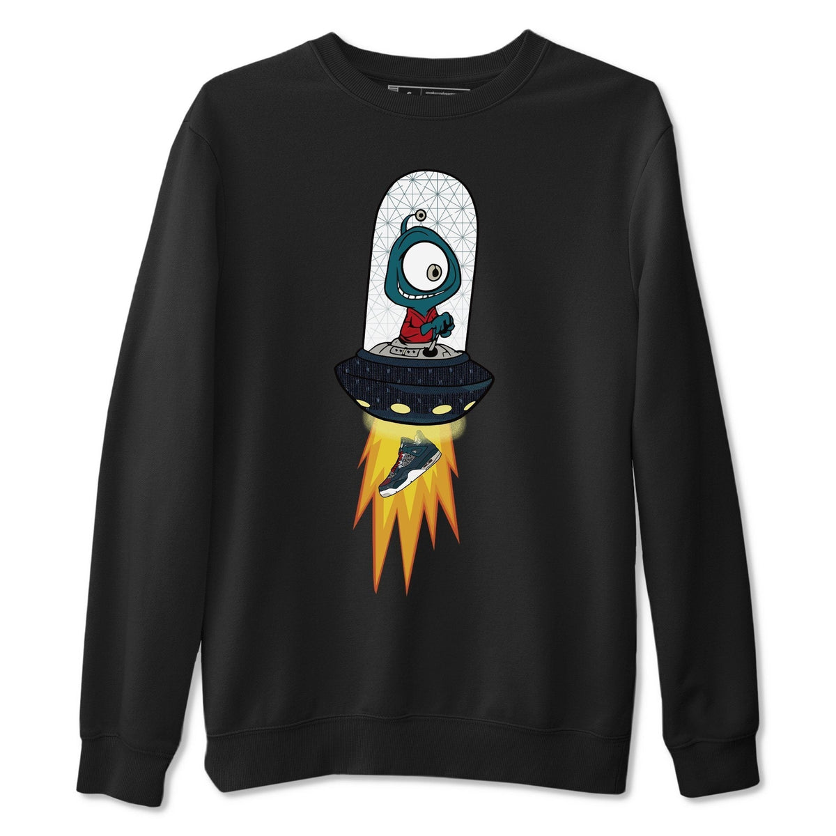 Jordan 4 Deep Ocean Shirt To Match Jordans Alien Sneaker Tees Jordan 4 Deep Ocean Drip Gear Zone Sneaker Matching Clothing Unisex Shirts