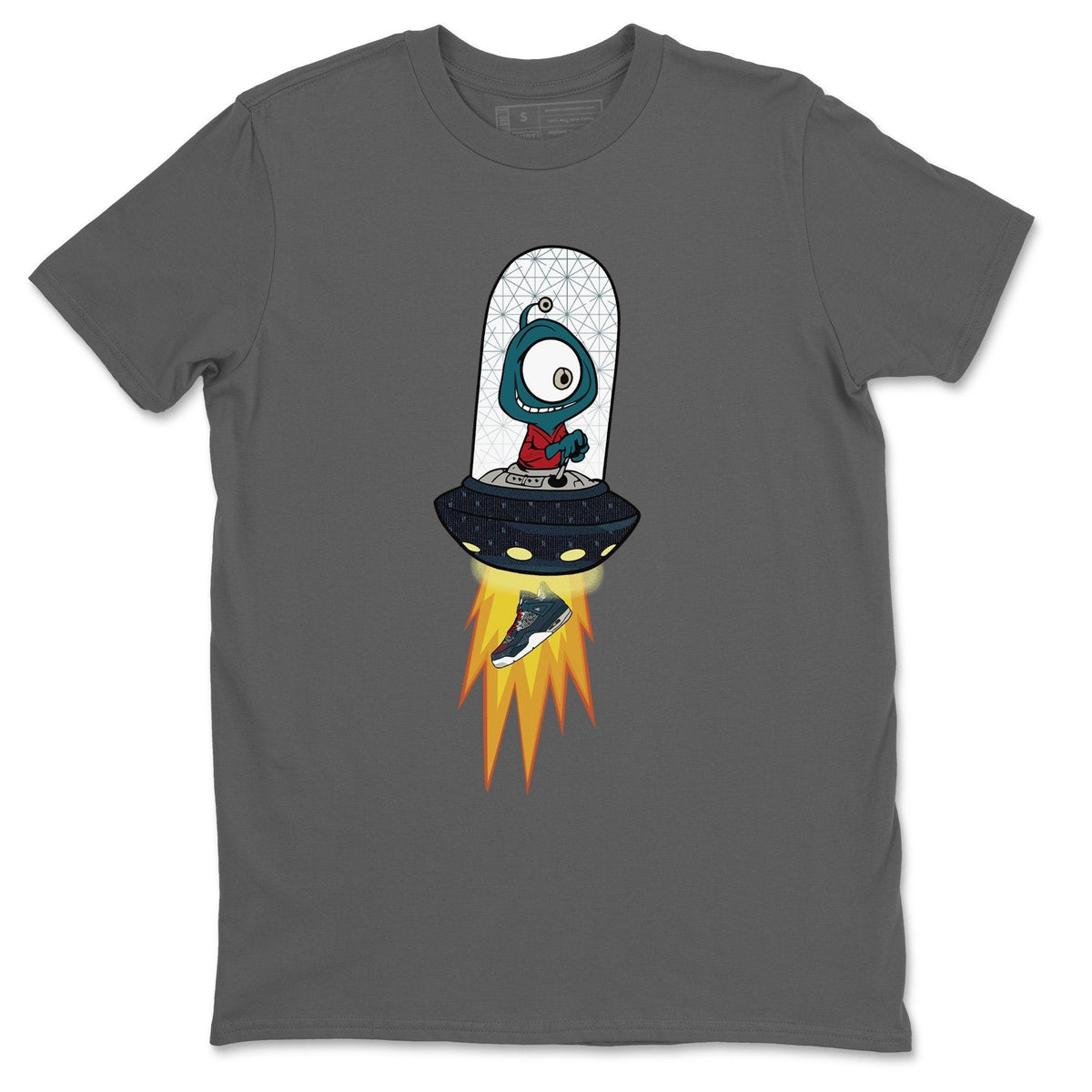 Jordan 4 Deep Ocean Shirt To Match Jordans Alien Sneaker Tees Jordan 4 Deep Ocean Drip Gear Zone Sneaker Matching Clothing Unisex Shirts
