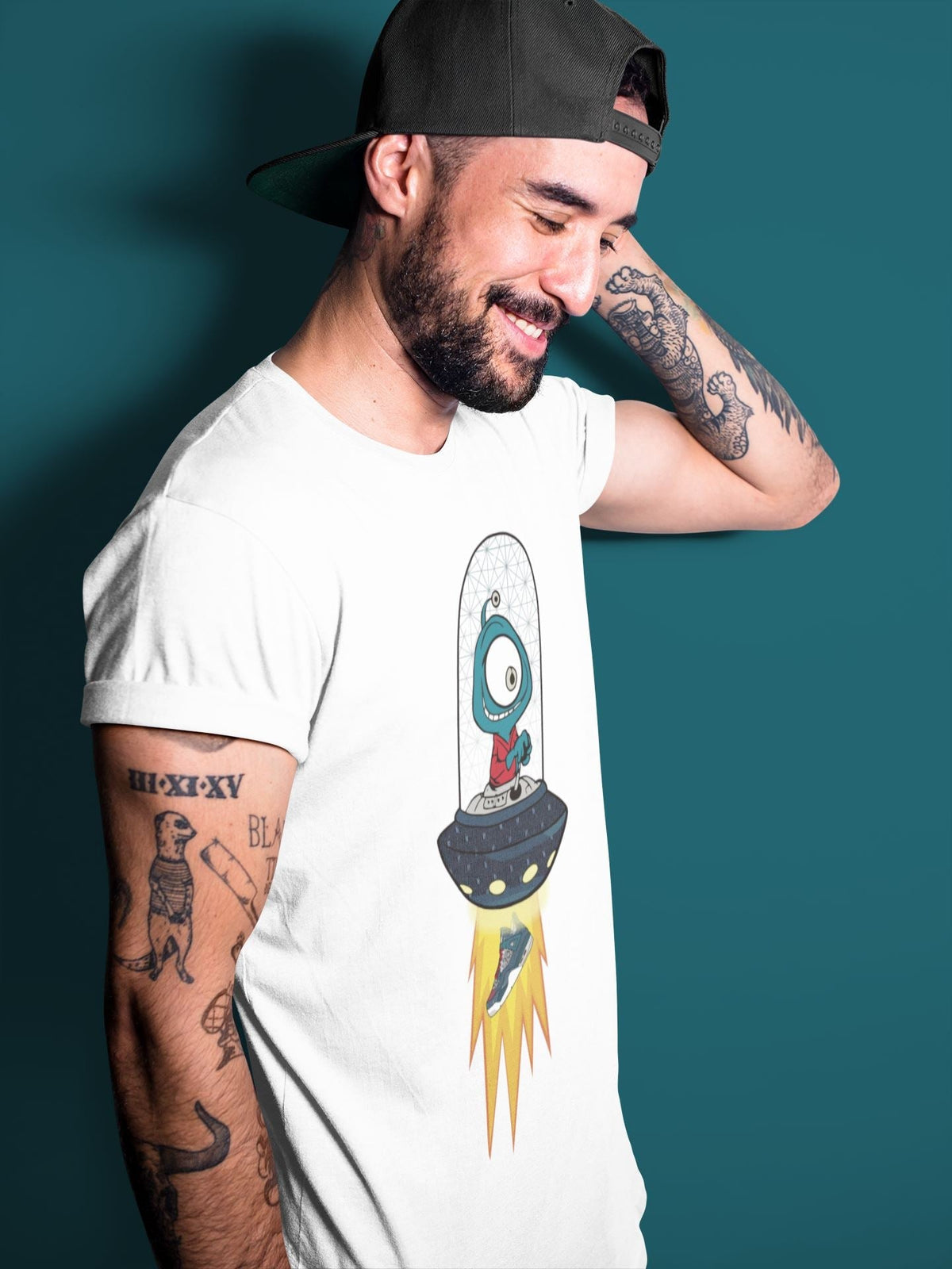 Jordan 4 Deep Ocean Shirt To Match Jordans Alien Sneaker Tees Jordan 4 Deep Ocean Drip Gear Zone Sneaker Matching Clothing Unisex Shirts