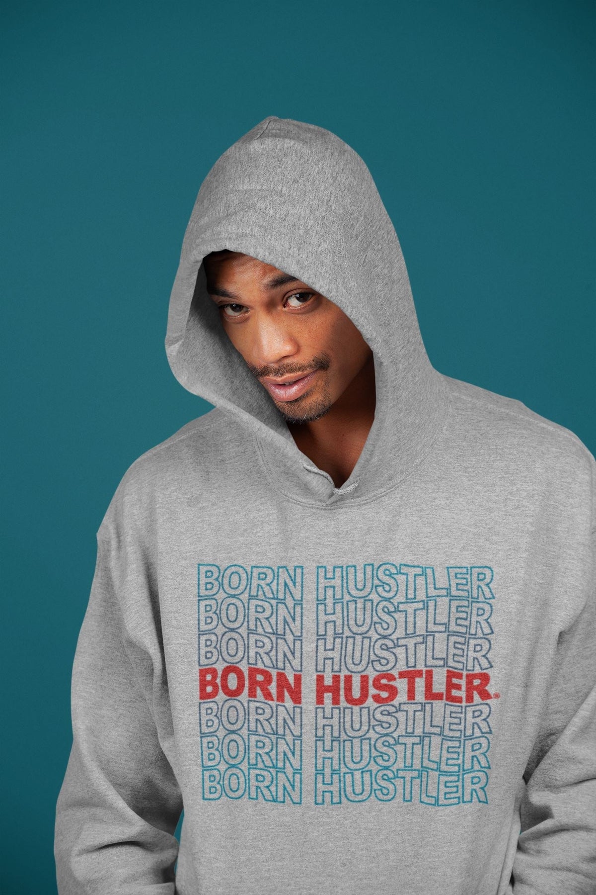 Jordan 4 Deep Ocean Shirt To Match Jordans Born Hustler Sneaker Tees Jordan 4 Deep Ocean Drip Gear Zone Sneaker Matching Clothing Unisex Shirts