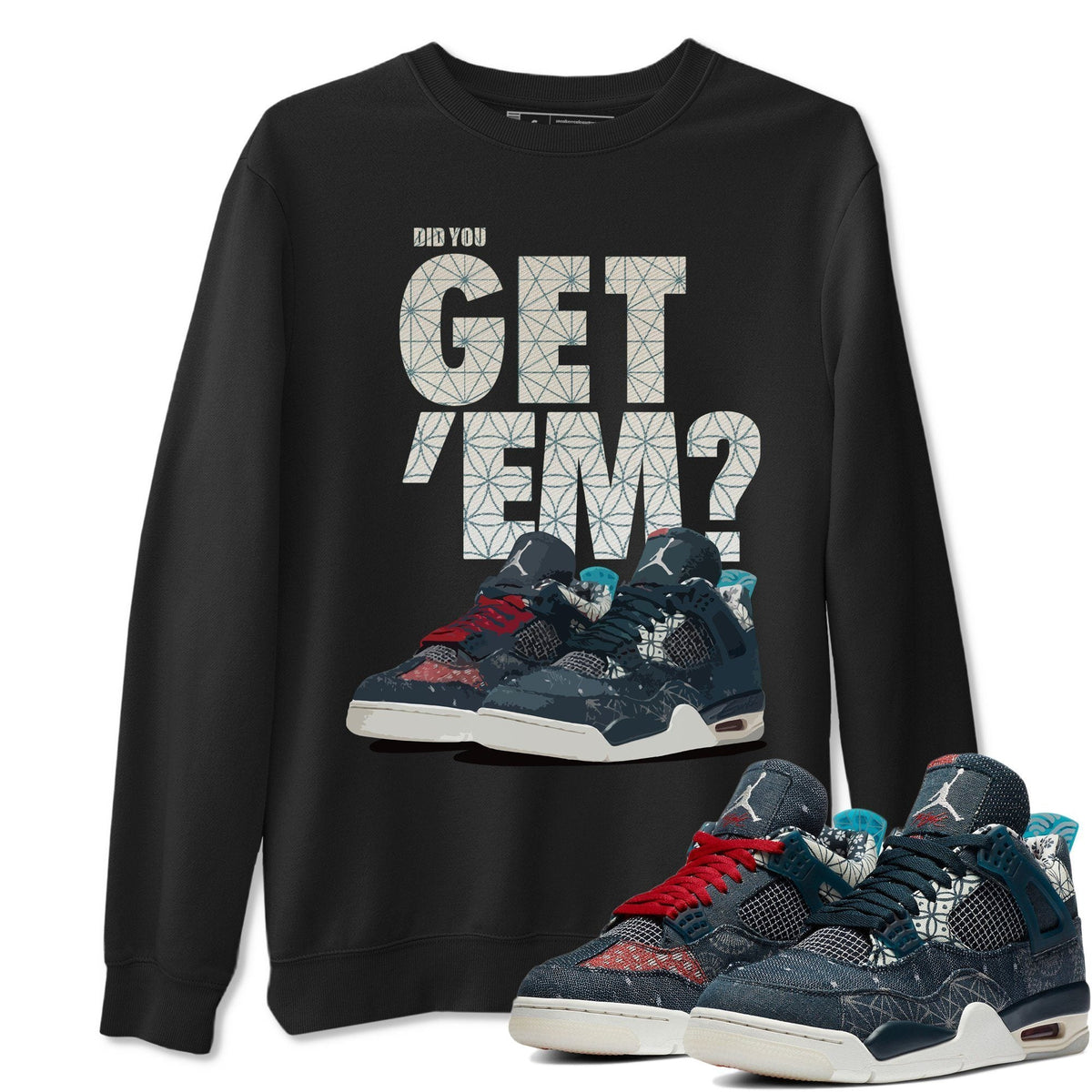 Jordan 4 Deep Ocean Shirt To Match Jordans Did You Get Em Drip Gear Zone Sneaker Tees Jordan 4 Deep Ocean Drip Gear Zone Drip Gear Zone Sneaker Matching Clothing Unisex Shirts