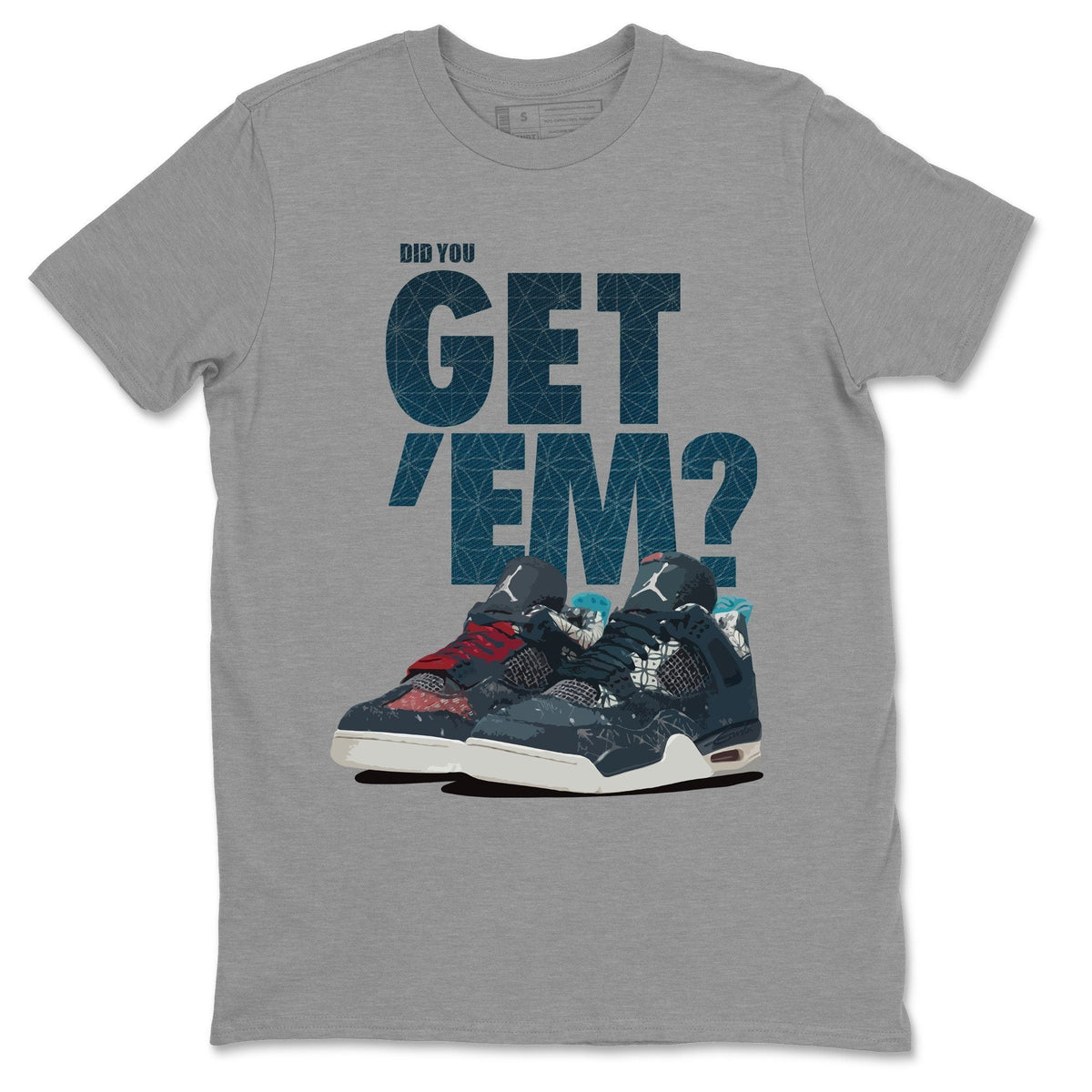 Jordan 4 Deep Ocean Shirt To Match Jordans Did You Get Em Drip Gear Zone Sneaker Tees Jordan 4 Deep Ocean Drip Gear Zone Drip Gear Zone Sneaker Matching Clothing Unisex Shirts