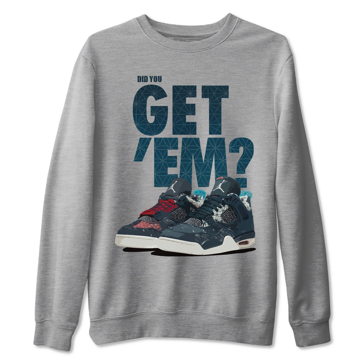 Jordan 4 Deep Ocean Shirt To Match Jordans Did You Get Em Drip Gear Zone Sneaker Tees Jordan 4 Deep Ocean Drip Gear Zone Drip Gear Zone Sneaker Matching Clothing Unisex Shirts