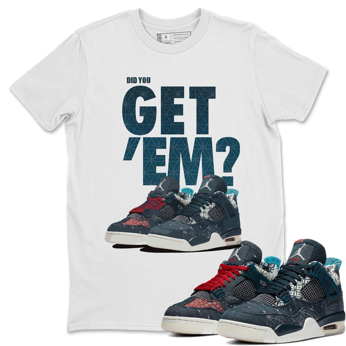 Jordan 4 Deep Ocean Shirt To Match Jordans Did You Get Em Drip Gear Zone Sneaker Tees Jordan 4 Deep Ocean Drip Gear Zone Drip Gear Zone Sneaker Matching Clothing Unisex Shirts