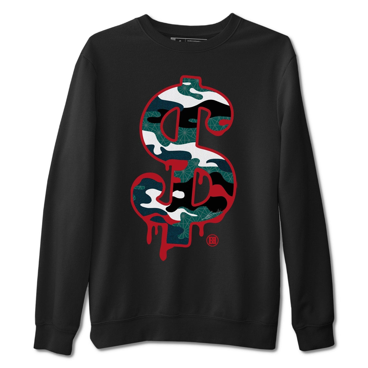 Jordan 4 Deep Ocean Shirt To Match Jordans Dollar Camo Sneaker Tees Jordan 4 Deep Ocean Drip Gear Zone Sneaker Matching Clothing Unisex Shirts