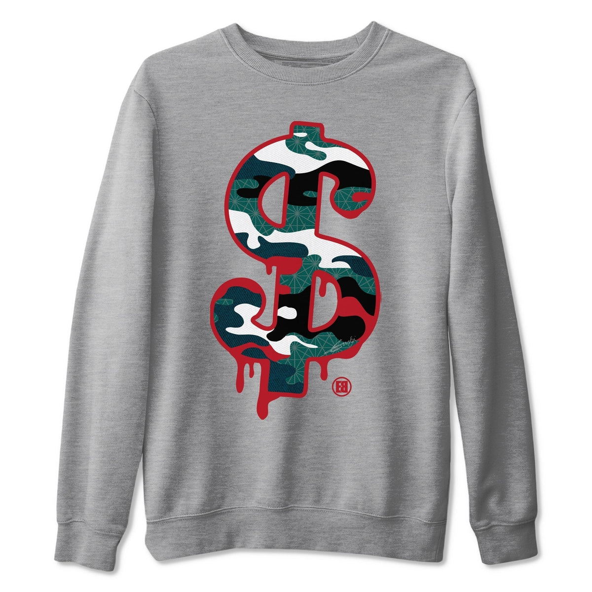 Jordan 4 Deep Ocean Shirt To Match Jordans Dollar Camo Sneaker Tees Jordan 4 Deep Ocean Drip Gear Zone Sneaker Matching Clothing Unisex Shirts