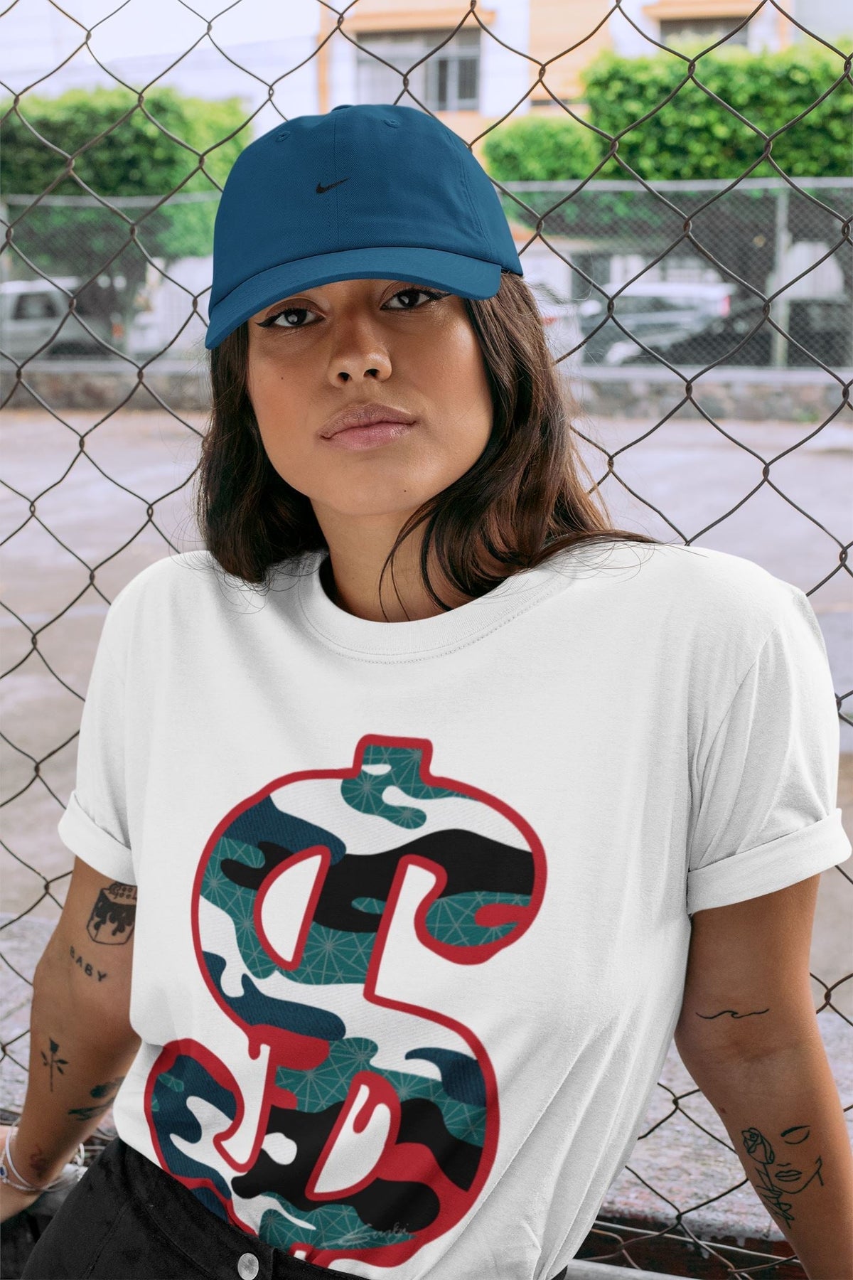 Jordan 4 Deep Ocean Shirt To Match Jordans Dollar Camo Sneaker Tees Jordan 4 Deep Ocean Drip Gear Zone Sneaker Matching Clothing Unisex Shirts