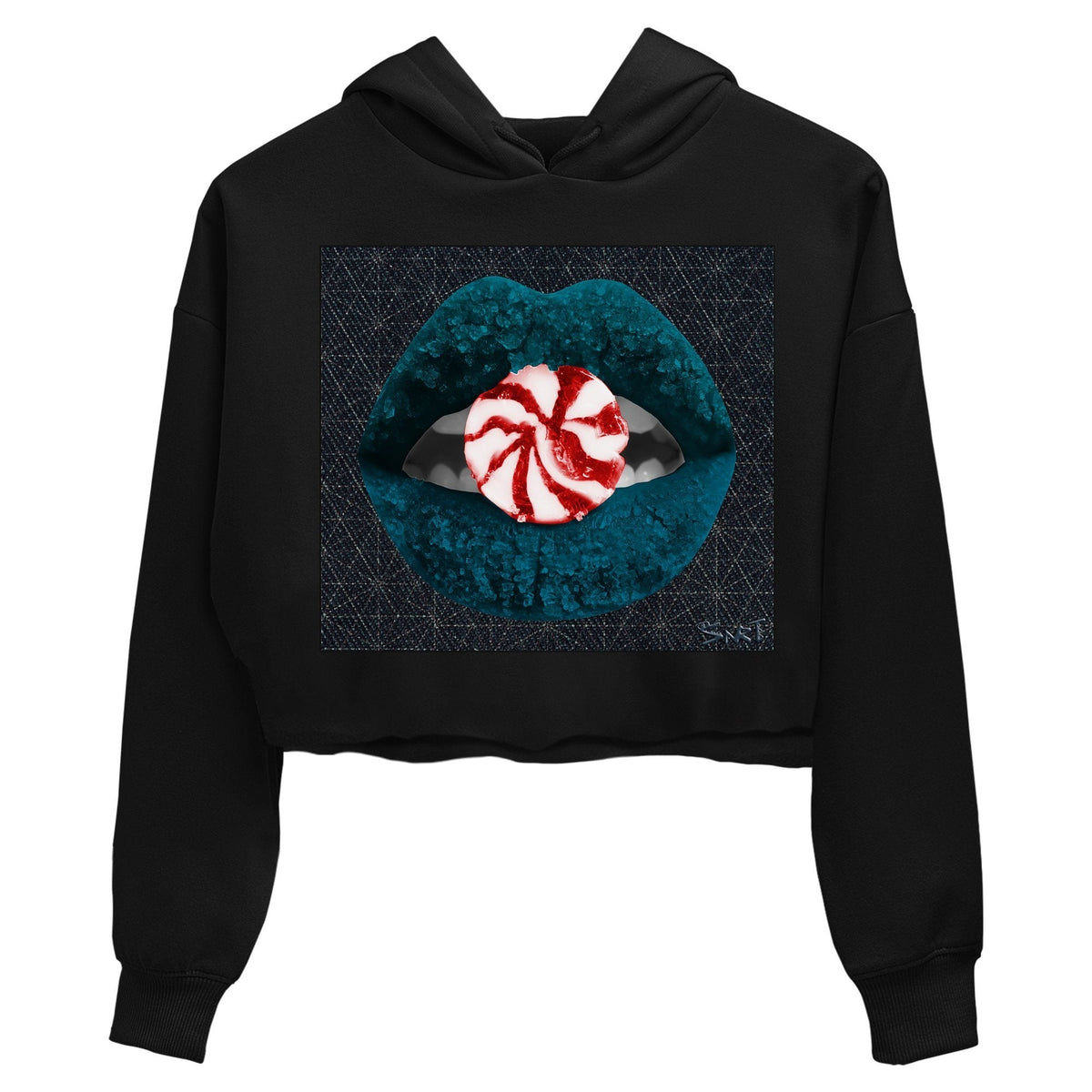 Jordan 4 Deep Ocean Sneaker Matching T-Shirt Lips Candy Sneaker Tees Jordan 4 Deep Ocean Sneaker Release Tees Women's Shirts