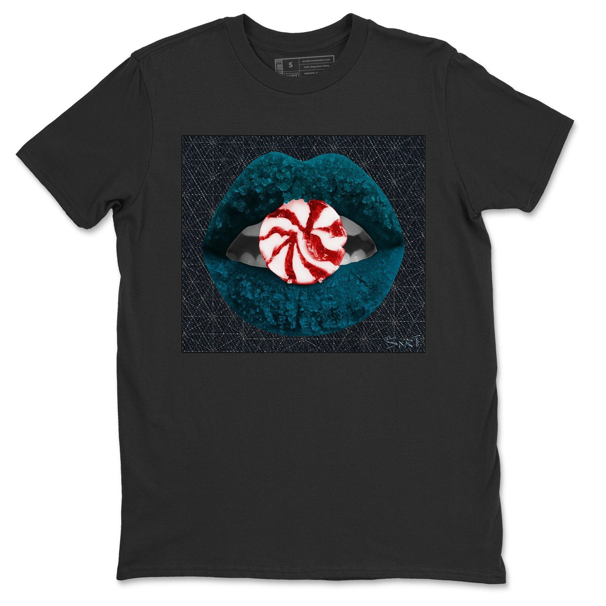 Jordan 4 Deep Ocean Shirt To Match Jordans Lips Candy Sneaker Tees Jordan 4 Deep Ocean Drip Gear Zone Sneaker Matching Clothing Unisex Shirts