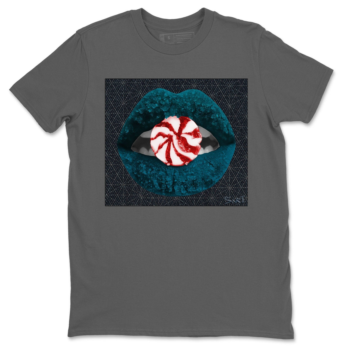 Jordan 4 Deep Ocean Shirt To Match Jordans Lips Candy Sneaker Tees Jordan 4 Deep Ocean Drip Gear Zone Sneaker Matching Clothing Unisex Shirts