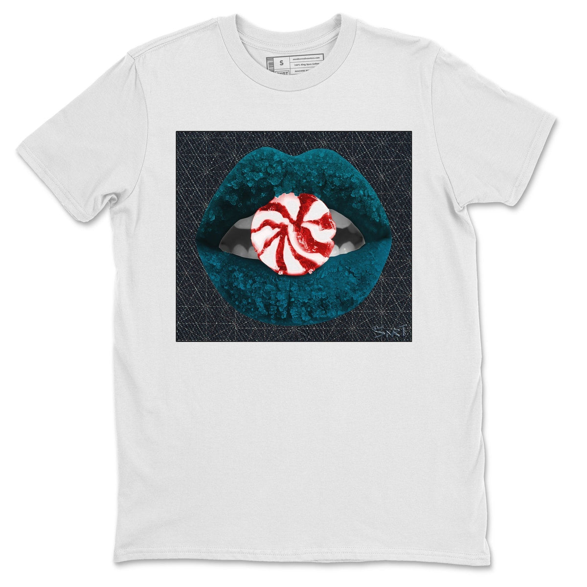 Jordan 4 Deep Ocean Shirt To Match Jordans Lips Candy Sneaker Tees Jordan 4 Deep Ocean Drip Gear Zone Sneaker Matching Clothing Unisex Shirts