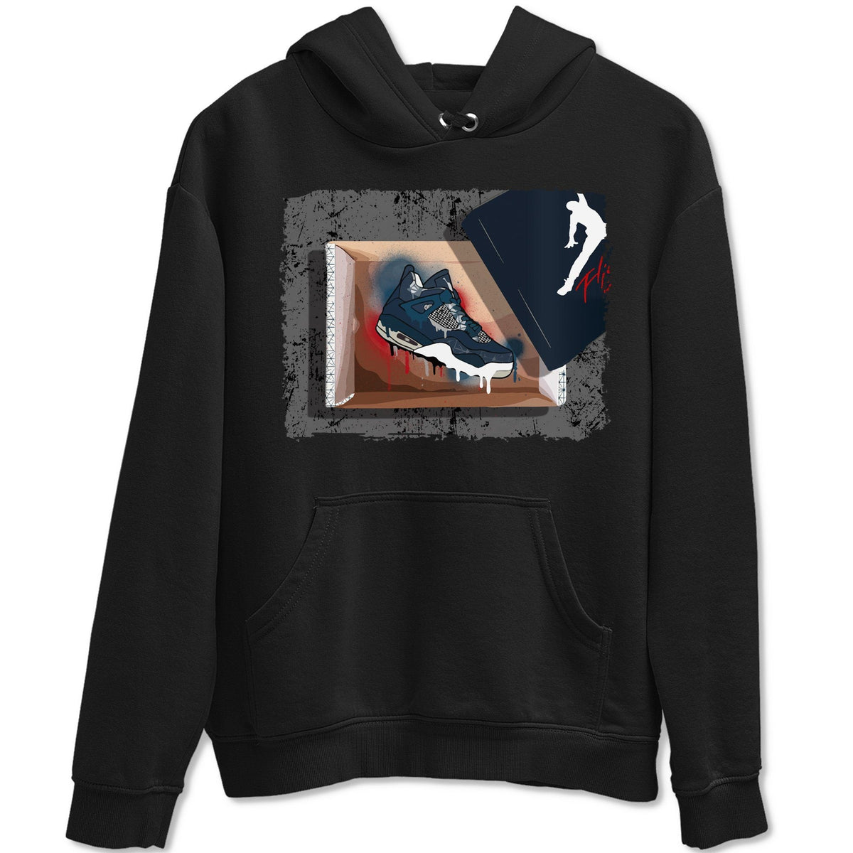 Jordan 4 Deep Ocean Shirt To Match Jordans New Kicks Sneaker Tees Jordan 4 Deep Ocean Drip Gear Zone Sneaker Matching Clothing Unisex Shirts