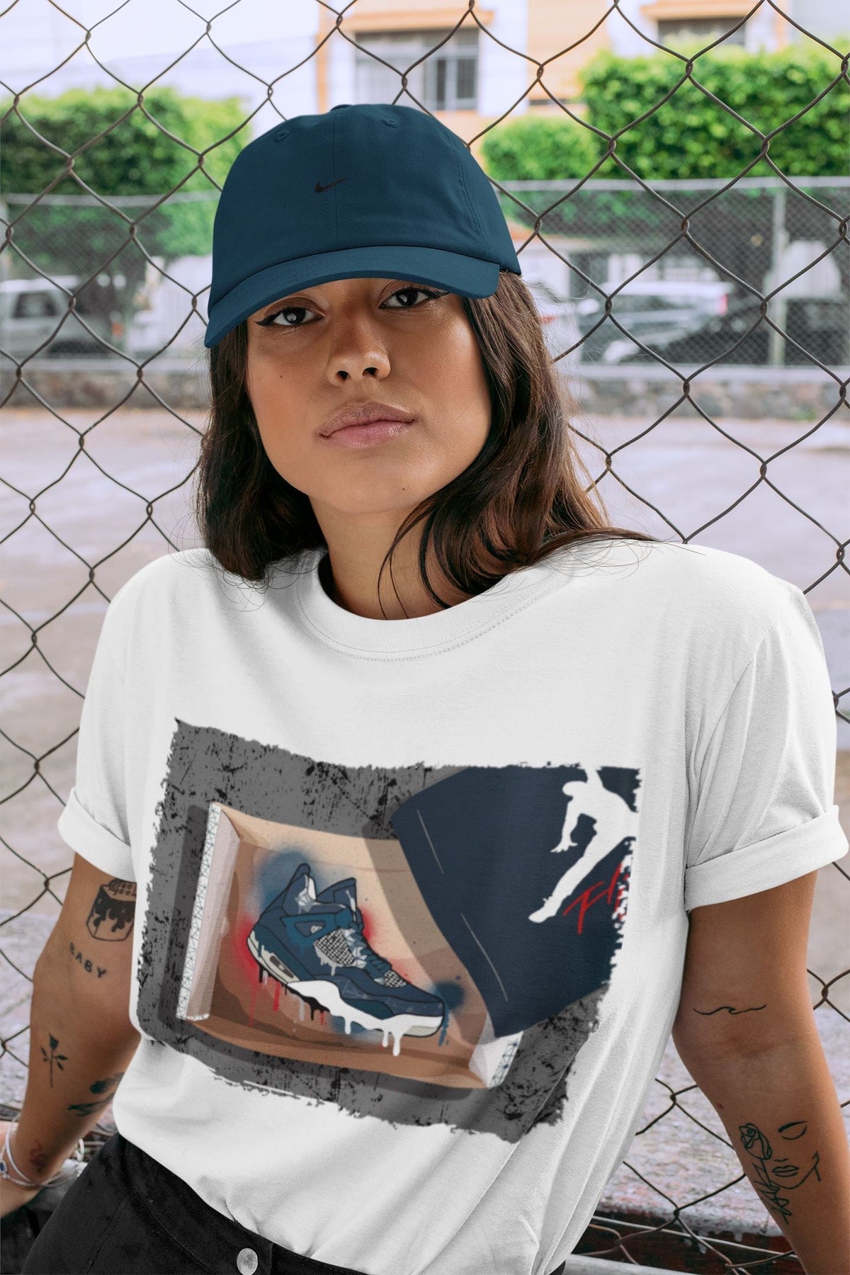 Jordan 4 Deep Ocean Shirt To Match Jordans New Kicks Sneaker Tees Jordan 4 Deep Ocean Drip Gear Zone Sneaker Matching Clothing Unisex Shirts