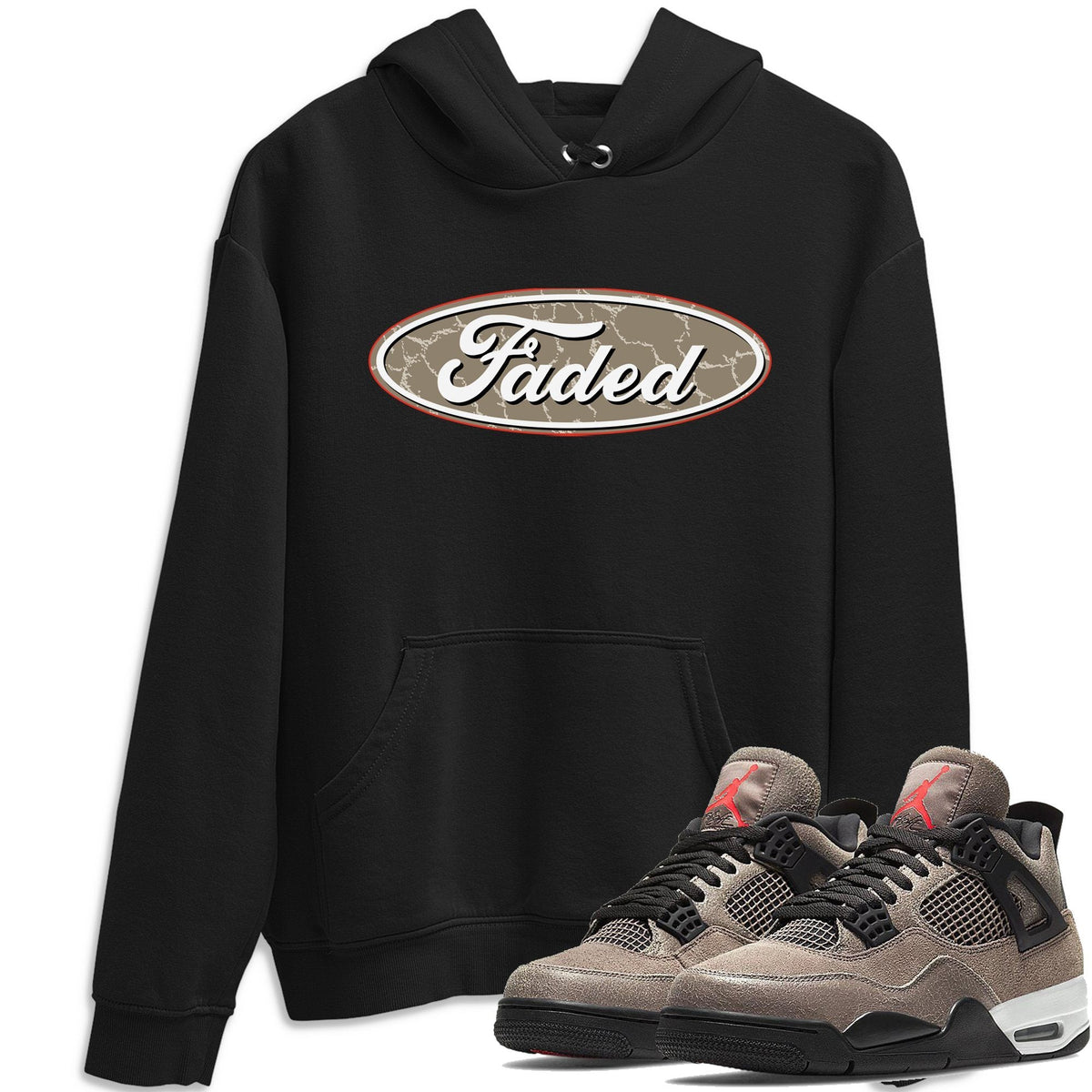 Jordan 4 Taupe Haze Shirt To Match Jordans Faded Sneaker Tees Jordan 4 Taupe Haze Drip Gear Zone Sneaker Matching Clothing Unisex Shirts