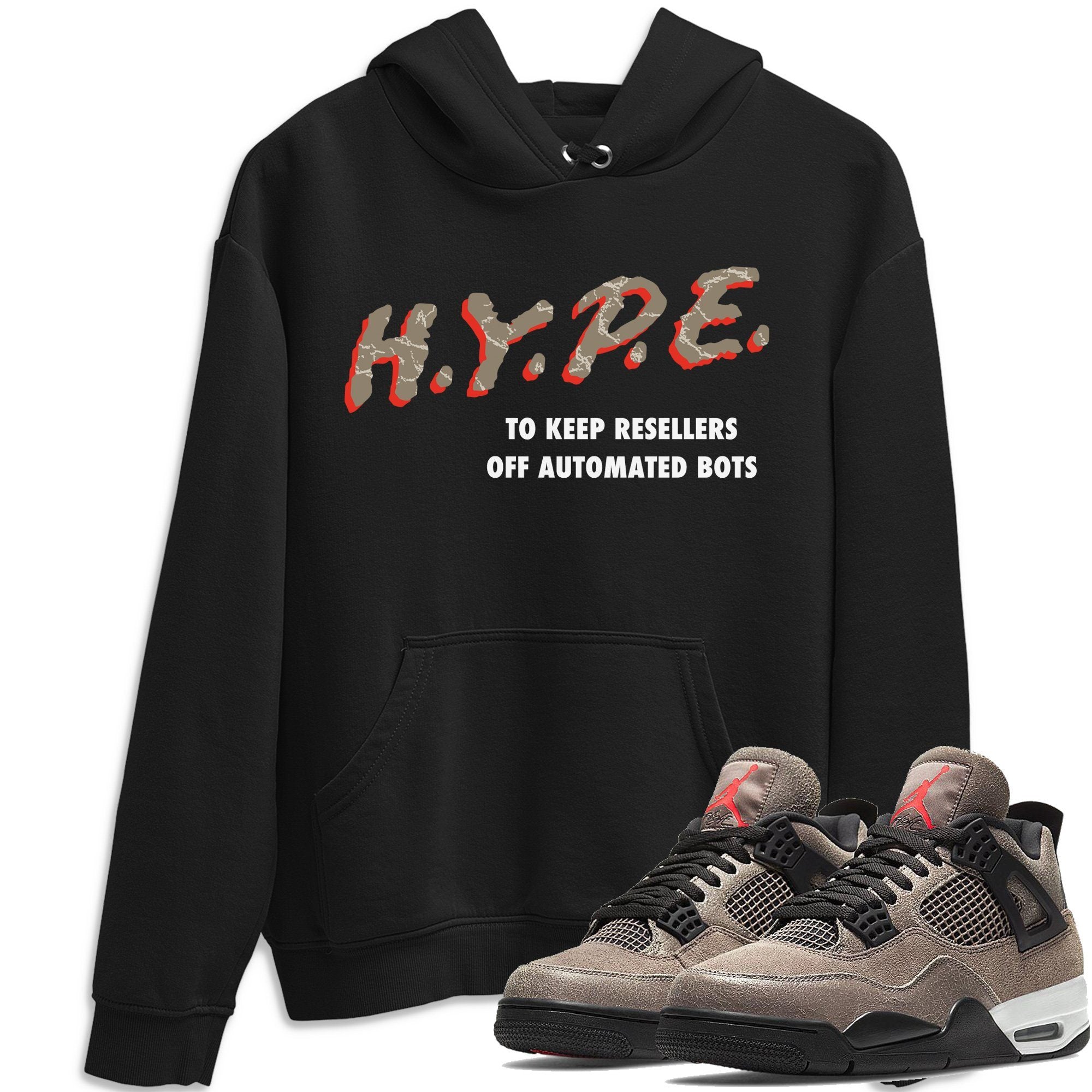 Jordan 4 Taupe Haze Sneaker Tees Drip Gear Zone Hype Sneaker Tees Jordan 4 Taupe Haze Shirt Unisex Shirts