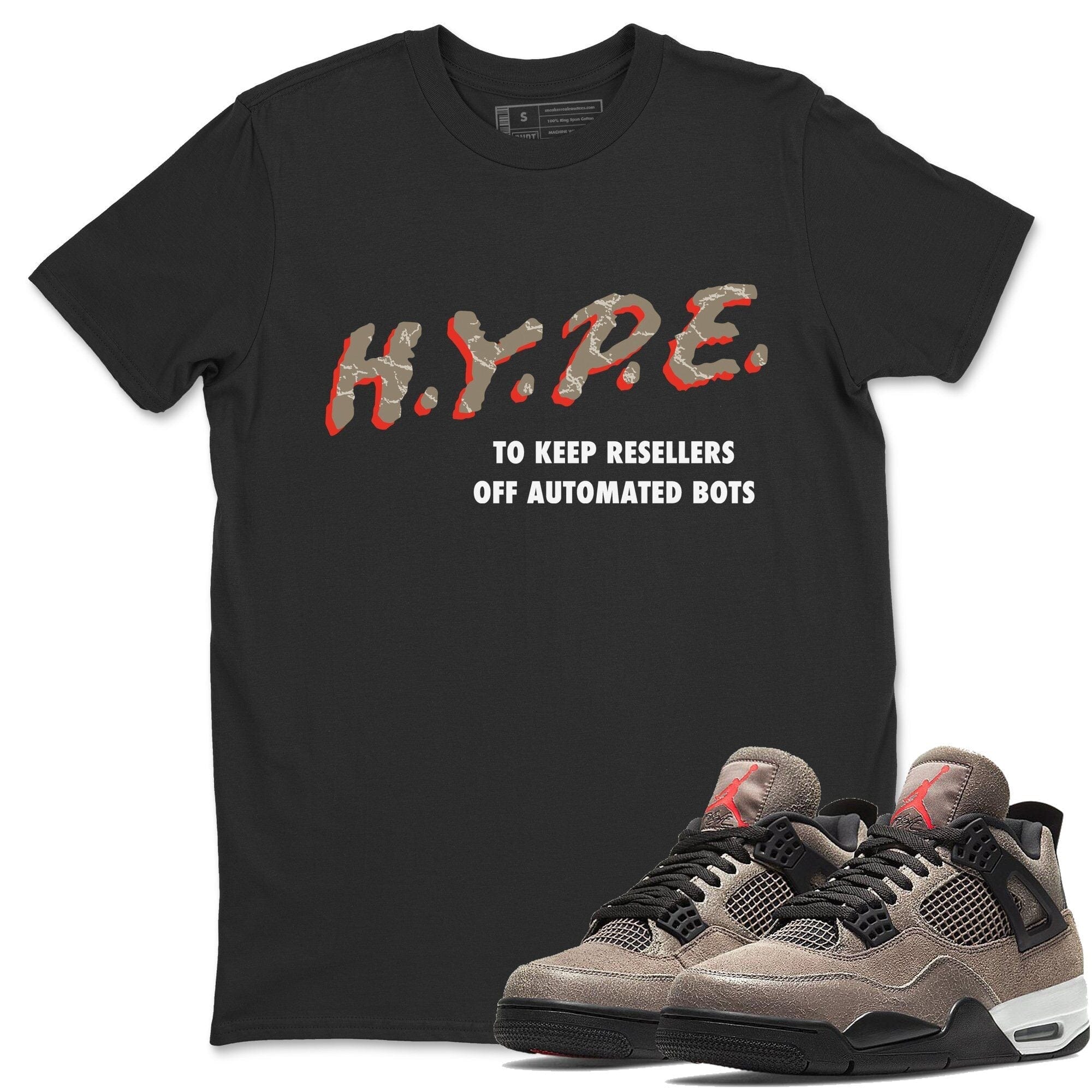 Jordan 4 Taupe Haze Sneaker Tees Drip Gear Zone Hype Sneaker Tees Jordan 4 Taupe Haze Shirt Unisex Shirts