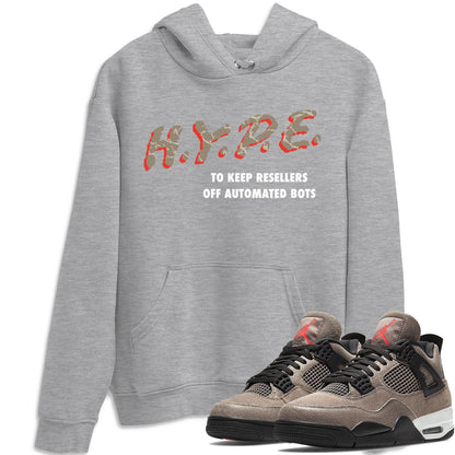 Jordan 4 Taupe Haze Sneaker Tees Drip Gear Zone Hype Sneaker Tees Jordan 4 Taupe Haze Shirt Unisex Shirts