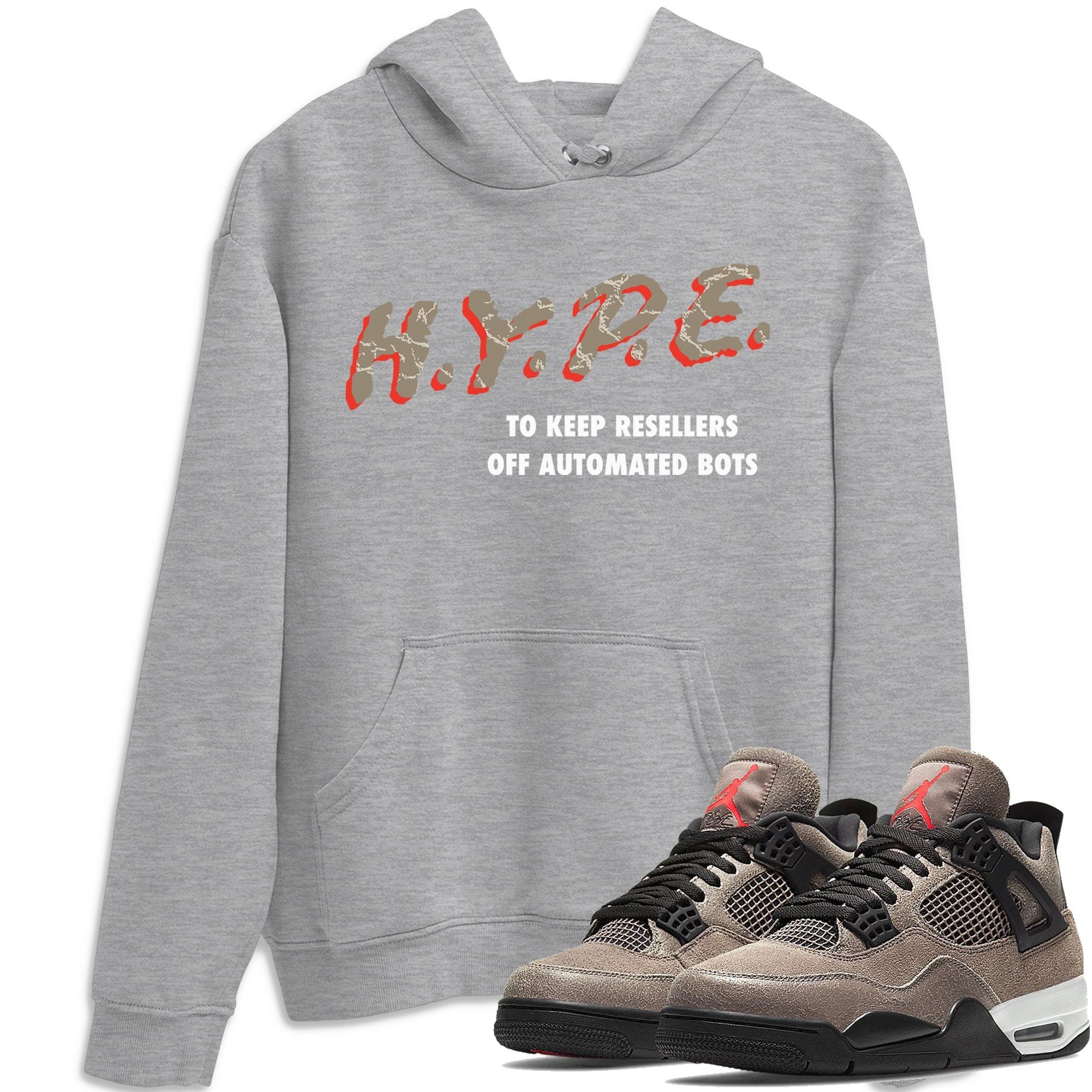 Jordan 4 Taupe Haze Sneaker Tees Drip Gear Zone Hype Sneaker Tees Jordan 4 Taupe Haze Shirt Unisex Shirts