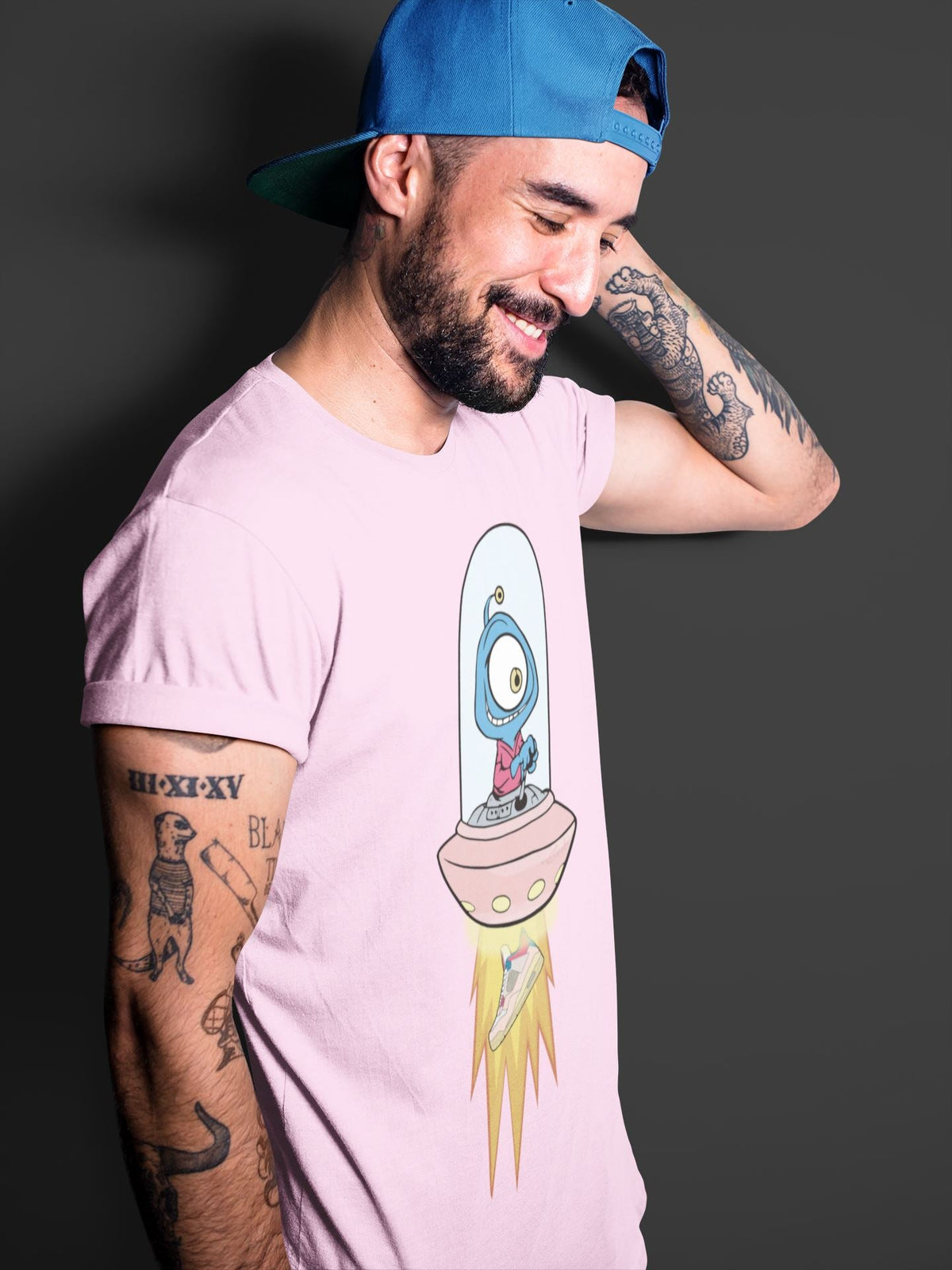 Jordan 4 Union Guava Ice Sneaker Matching T-Shirt Alien Sneaker Tees Jordan 4 Union Guava Ice Sneaker Release Tees Crew Neck Tees
