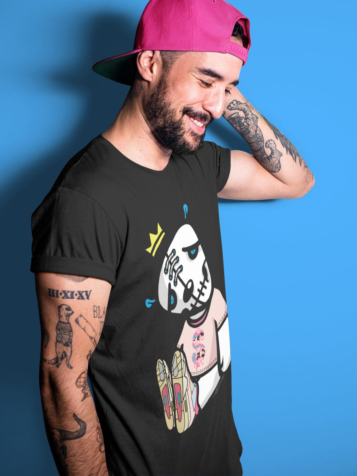 Jordan 4 Union Guava Ice Sneaker Matching T-Shirt Dead Dolls Sneaker Tees Jordan 4 Union Guava Ice Sneaker Release Tees Crew Neck Tees