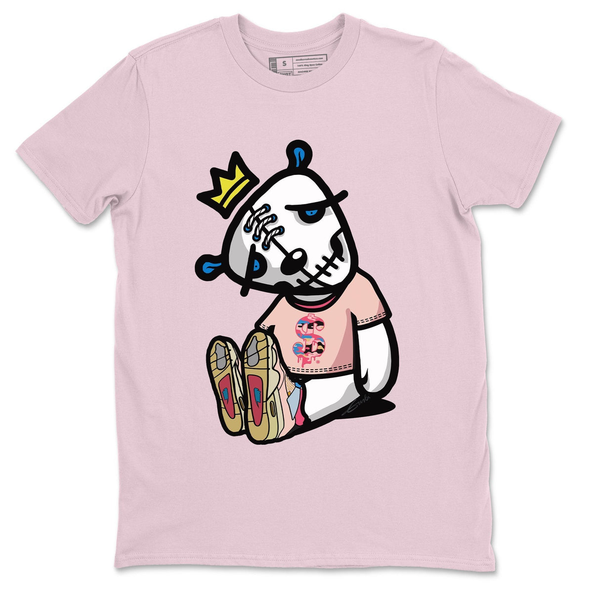 Jordan 4 Union Guava Ice Sneaker Matching T-Shirt Dead Dolls Sneaker Tees Jordan 4 Union Guava Ice Sneaker Release Tees Crew Neck Tees