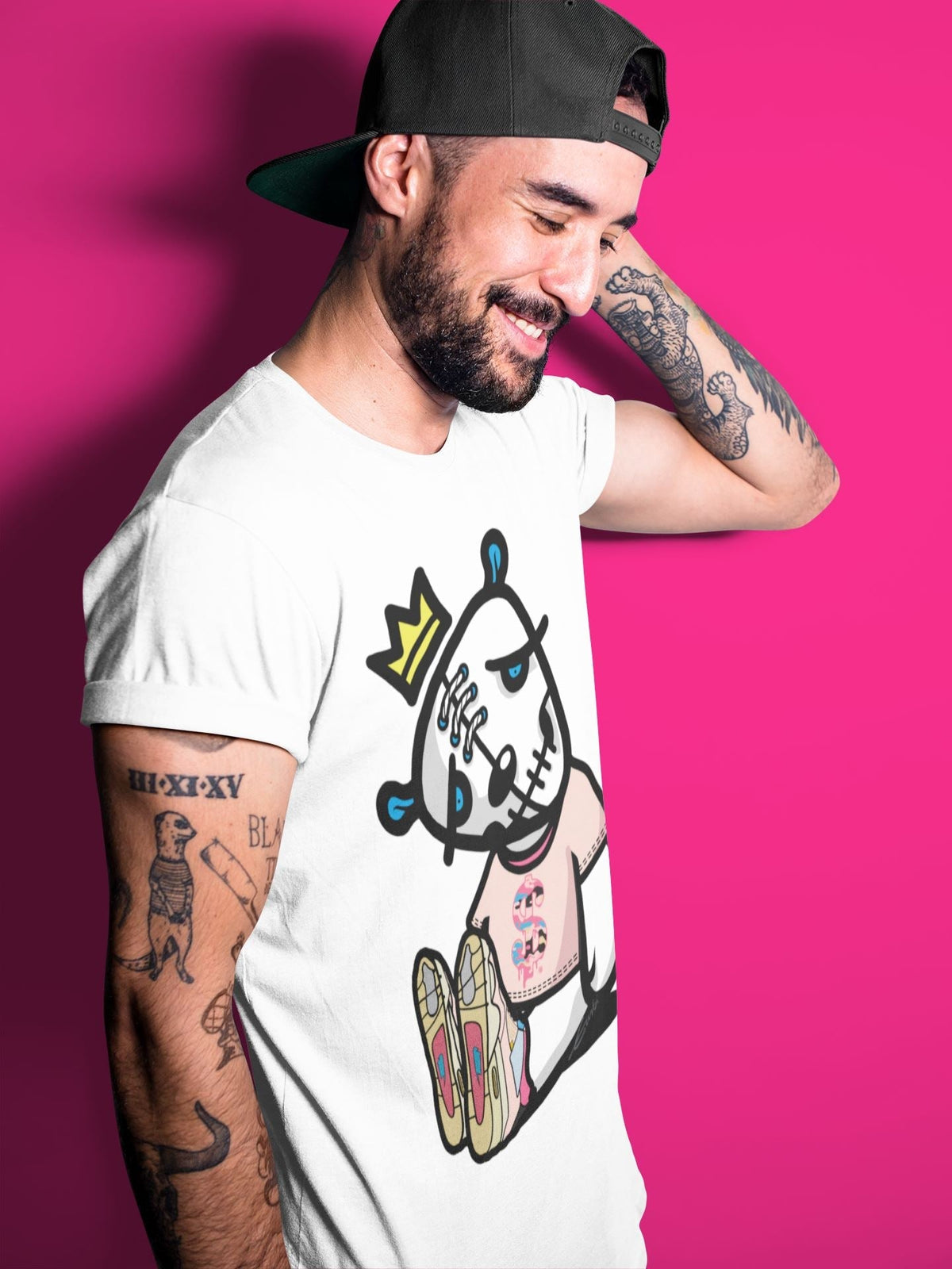 Jordan 4 Union Guava Ice Sneaker Matching T-Shirt Dead Dolls Sneaker Tees Jordan 4 Union Guava Ice Sneaker Release Tees Crew Neck Tees