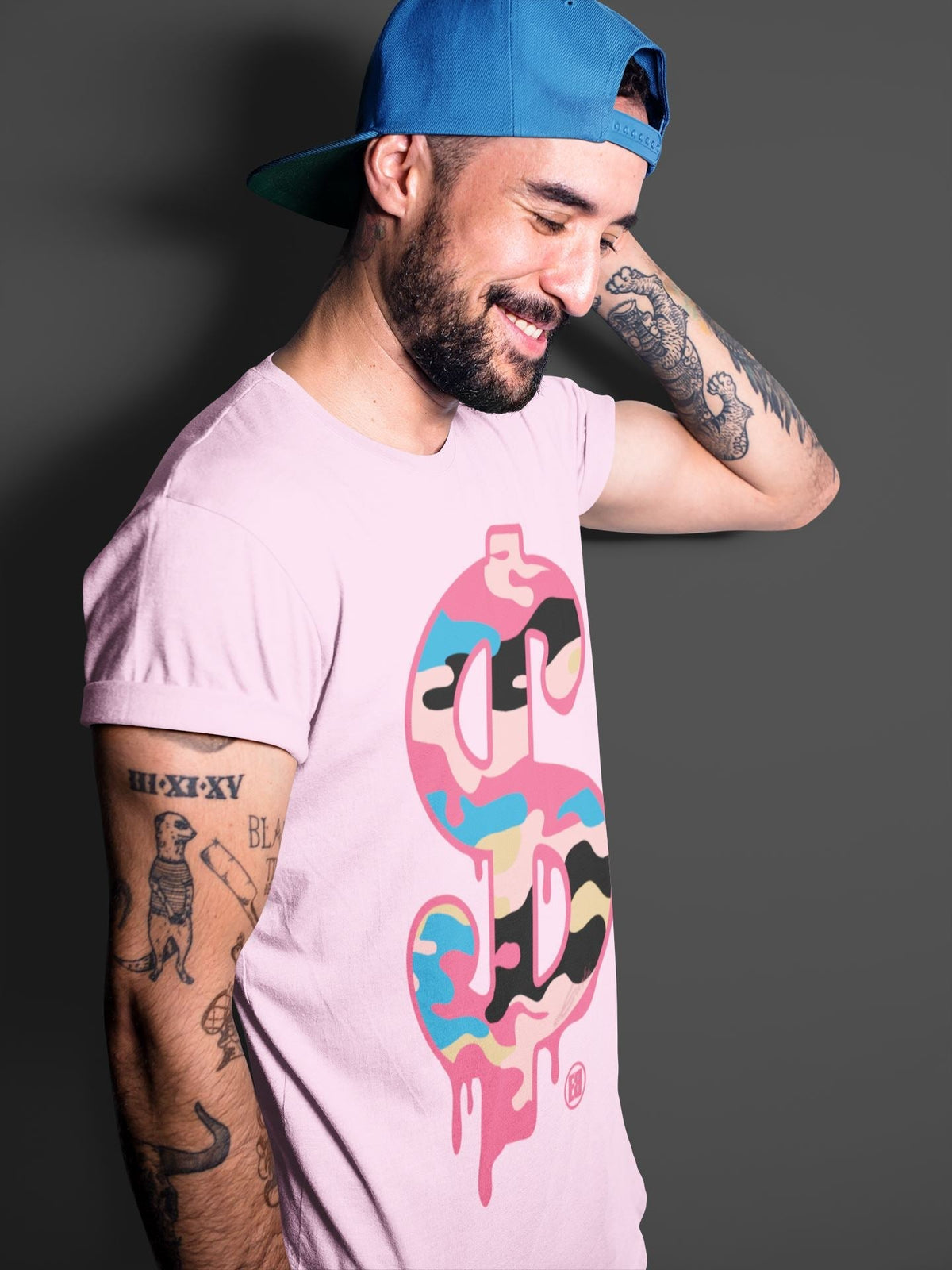 Jordan 4 Union Guava Ice Sneaker Matching T-Shirt Dollar Camo Sneaker Tees Jordan 4 Union Guava Ice Sneaker Release Tees Crew Neck Tees