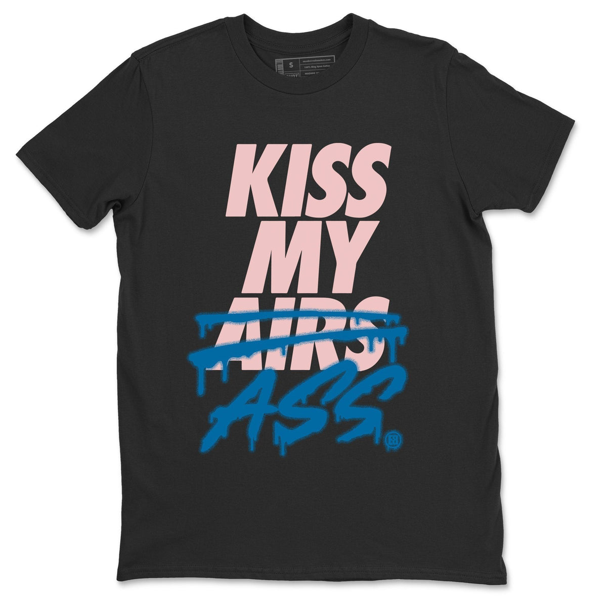 Jordan 4 Union Guava Ice Sneaker Matching T-Shirt Kiss My Ass Sneaker Tees Jordan 4 Union Guava Ice Sneaker Release Tees Crew Neck Tees