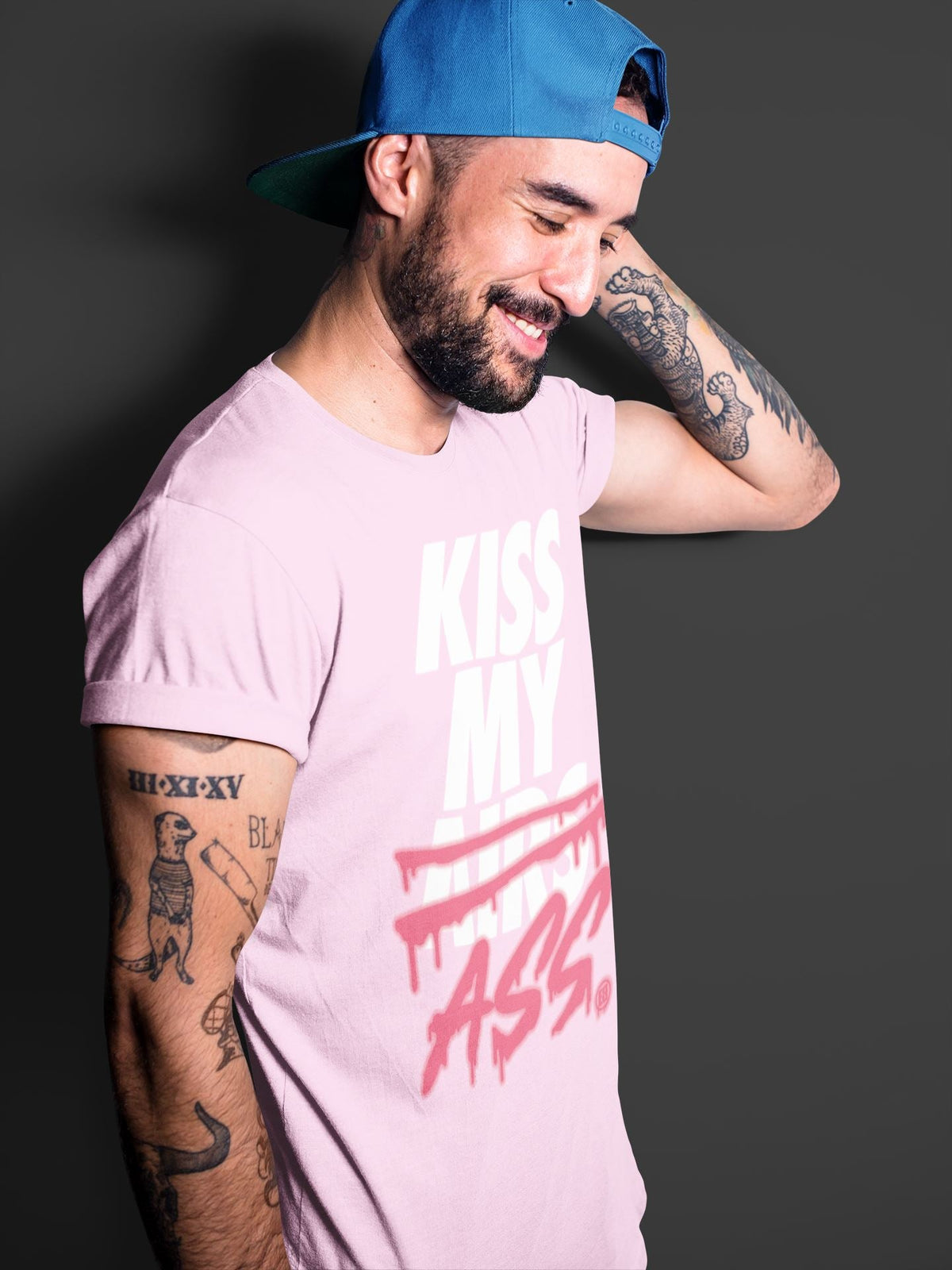 Jordan 4 Union Guava Ice Sneaker Matching T-Shirt Kiss My Ass Sneaker Tees Jordan 4 Union Guava Ice Sneaker Release Tees Crew Neck Tees