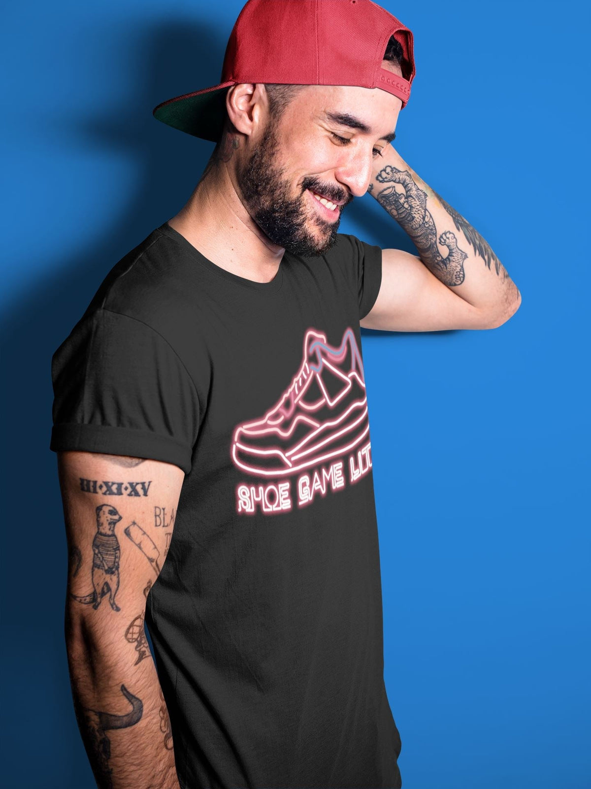 Jordan 4 Union Guava Ice Sneaker Matching T-Shirt Shoe Game Lit Sneaker Tees Jordan 4 Union Guava Ice Sneaker Release Tees Crew Neck Tees