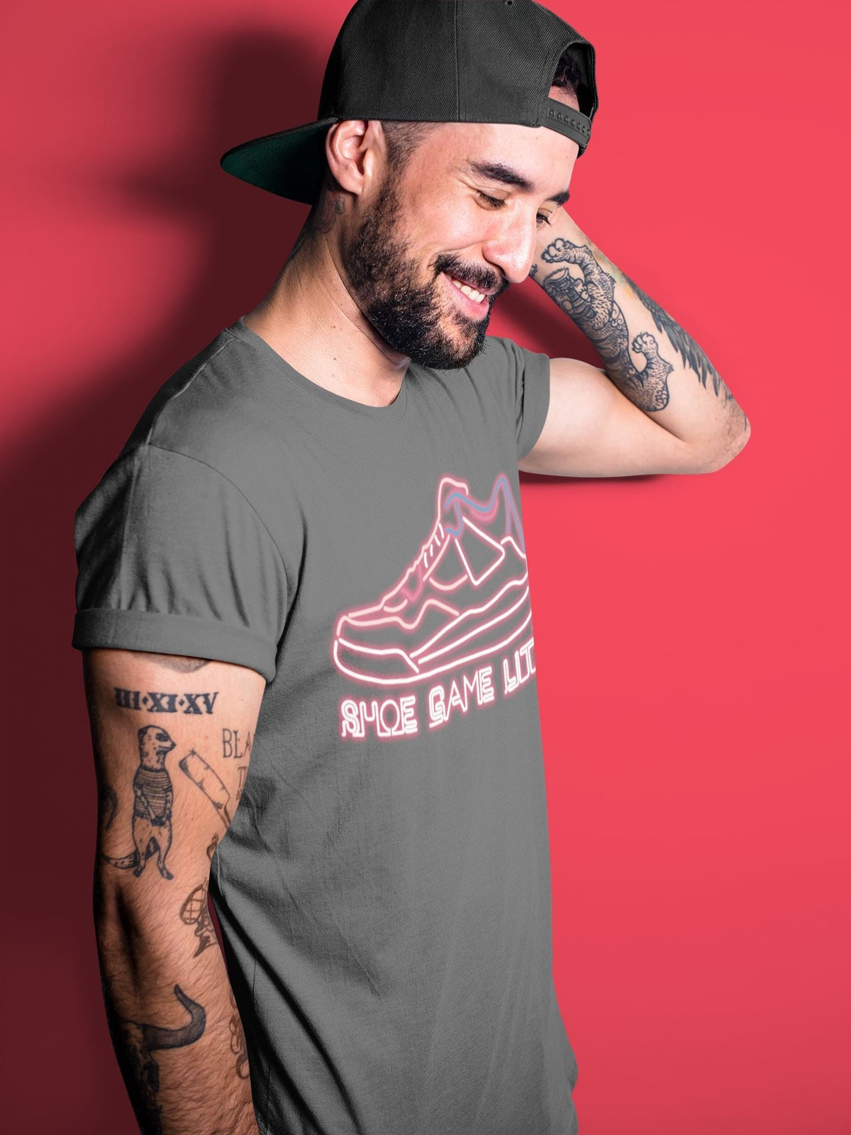 Jordan 4 Union Guava Ice Sneaker Matching T-Shirt Shoe Game Lit Sneaker Tees Jordan 4 Union Guava Ice Sneaker Release Tees Crew Neck Tees