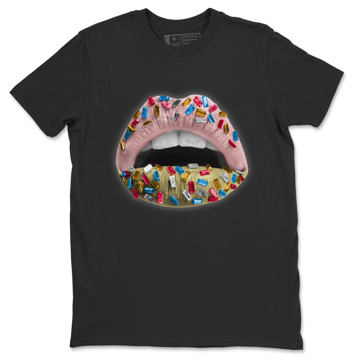 Jordan 4 Union Guava Ice Sneaker Matching T-Shirt Lips Jewel Sneaker Tees Jordan 4 Union Guava Ice Sneaker Release Tees Crew Neck Tees
