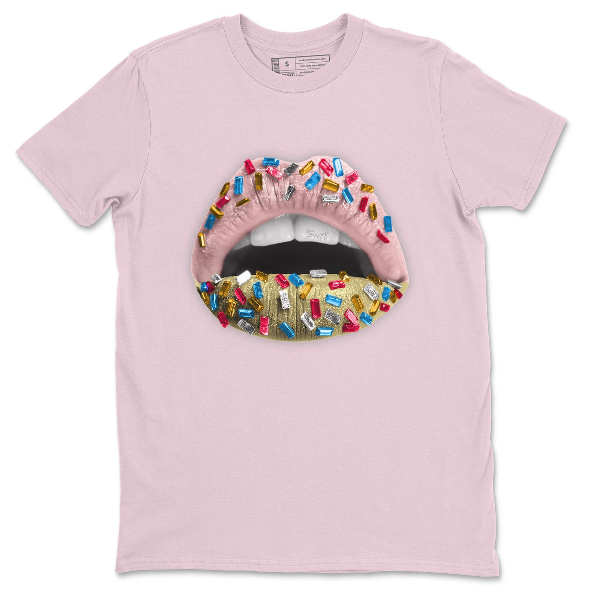 Jordan 4 Union Guava Ice Sneaker Matching T-Shirt Lips Jewel Sneaker Tees Jordan 4 Union Guava Ice Sneaker Release Tees Crew Neck Tees