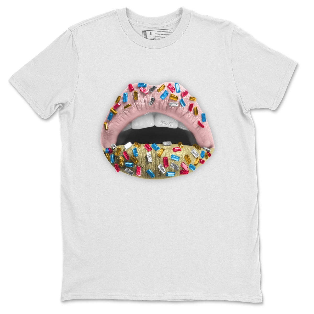 Jordan 4 Union Guava Ice Sneaker Matching T-Shirt Lips Jewel Sneaker Tees Jordan 4 Union Guava Ice Sneaker Release Tees Crew Neck Tees