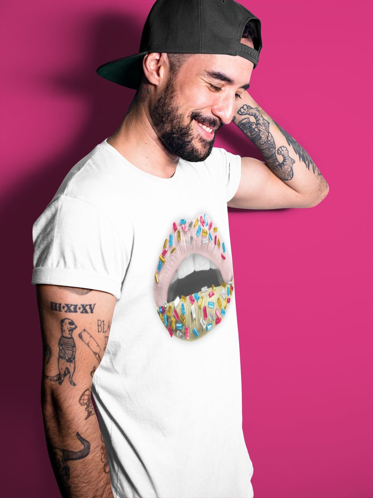 Jordan 4 Union Guava Ice Sneaker Matching T-Shirt Lips Jewel Sneaker Tees Jordan 4 Union Guava Ice Sneaker Release Tees Crew Neck Tees