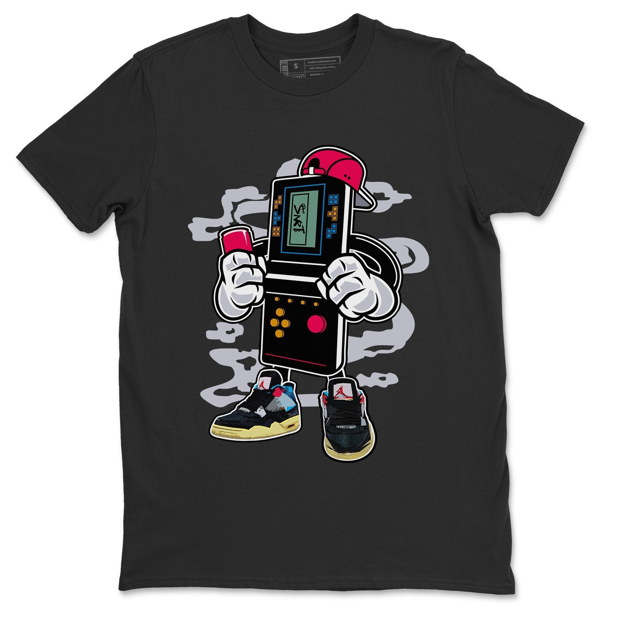 Jordan 4 Union Off Noir Sneaker Tees Drip Gear Zone Game Boy Sneaker Tees Jordan 4 Union Off Noir Shirt Unisex Shirts