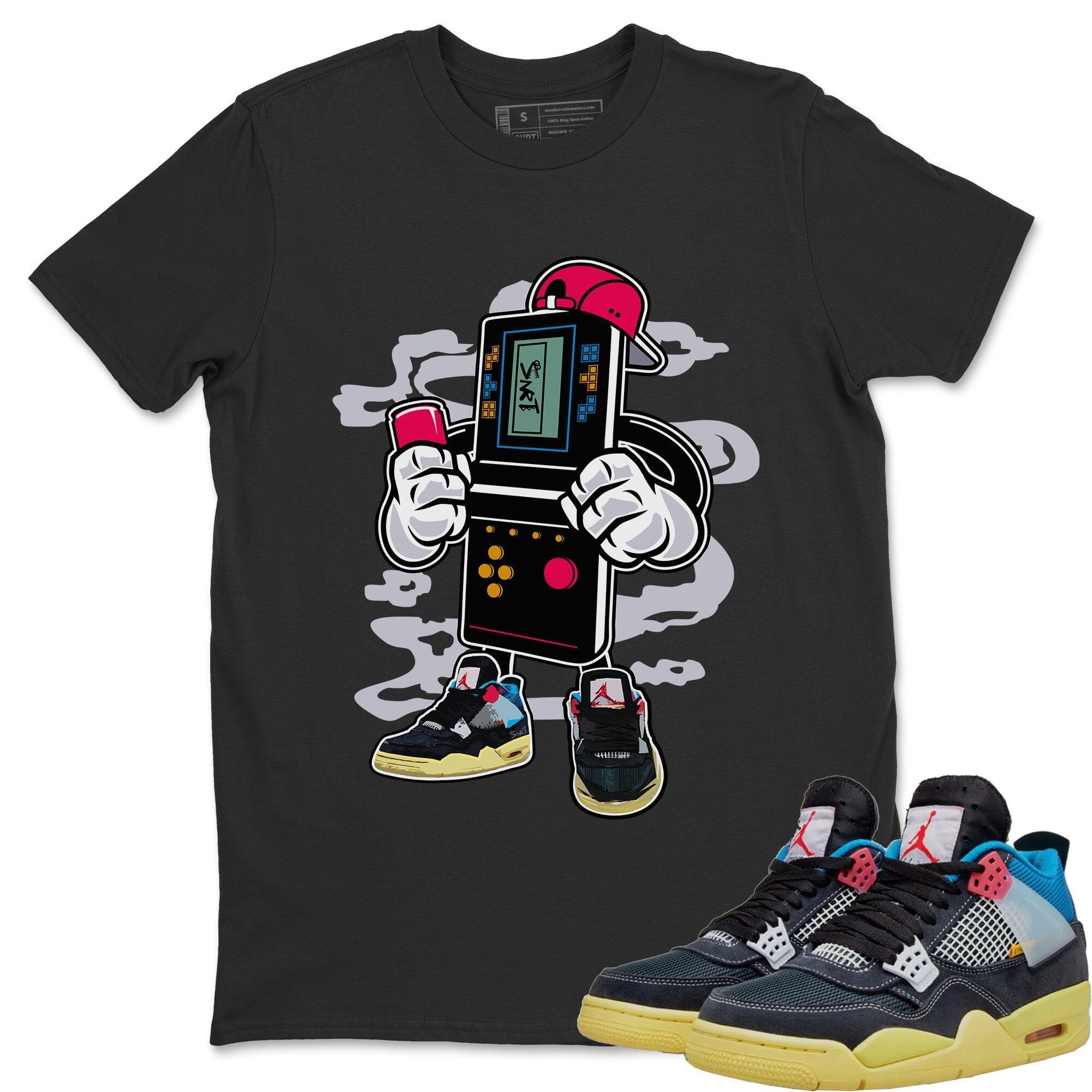 Jordan 4 Union Off Noir Sneaker Tees Drip Gear Zone Game Boy Sneaker Tees Jordan 4 Union Off Noir Shirt Unisex Shirts