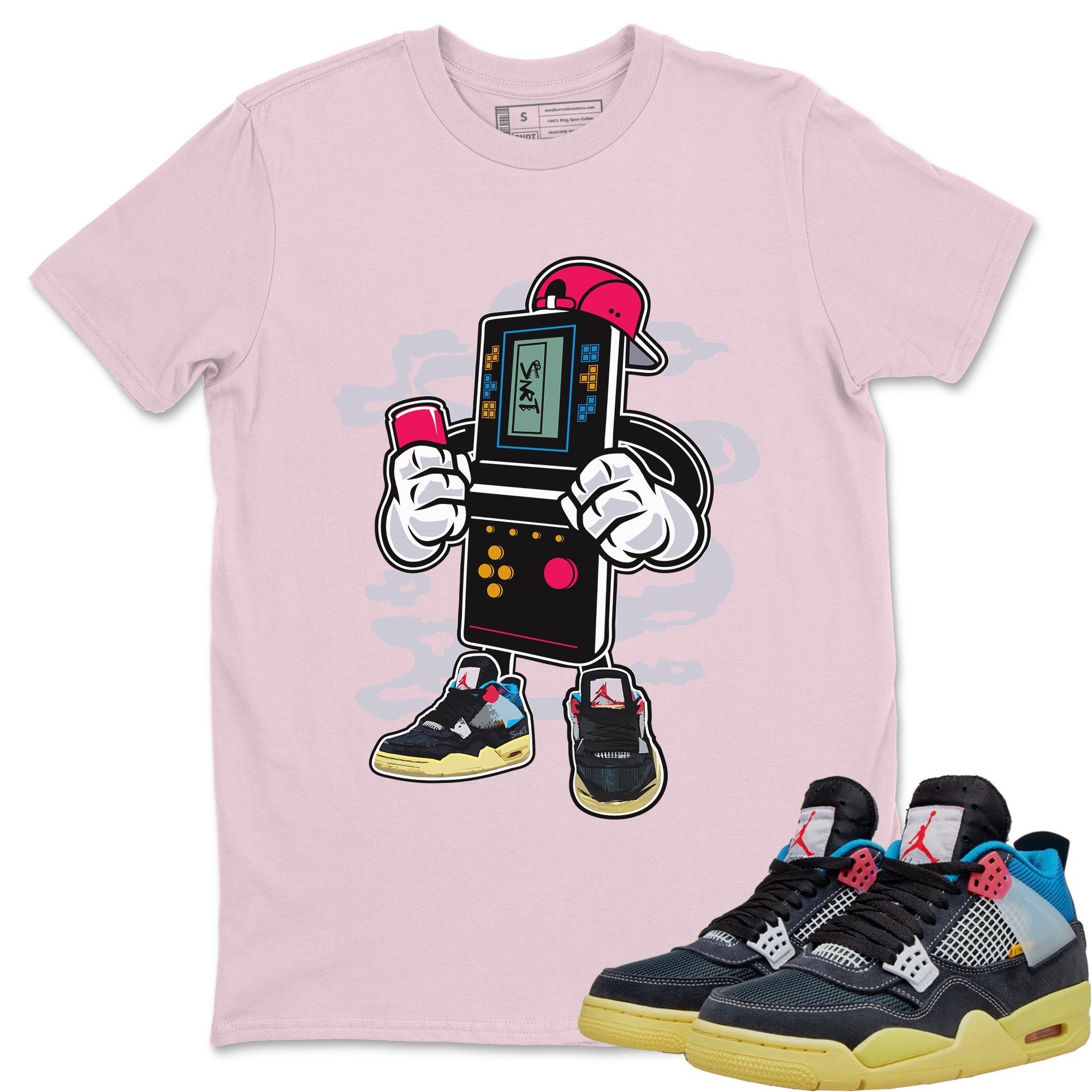 Jordan 4 Union Off Noir Sneaker Tees Drip Gear Zone Game Boy Sneaker Tees Jordan 4 Union Off Noir Shirt Unisex Shirts