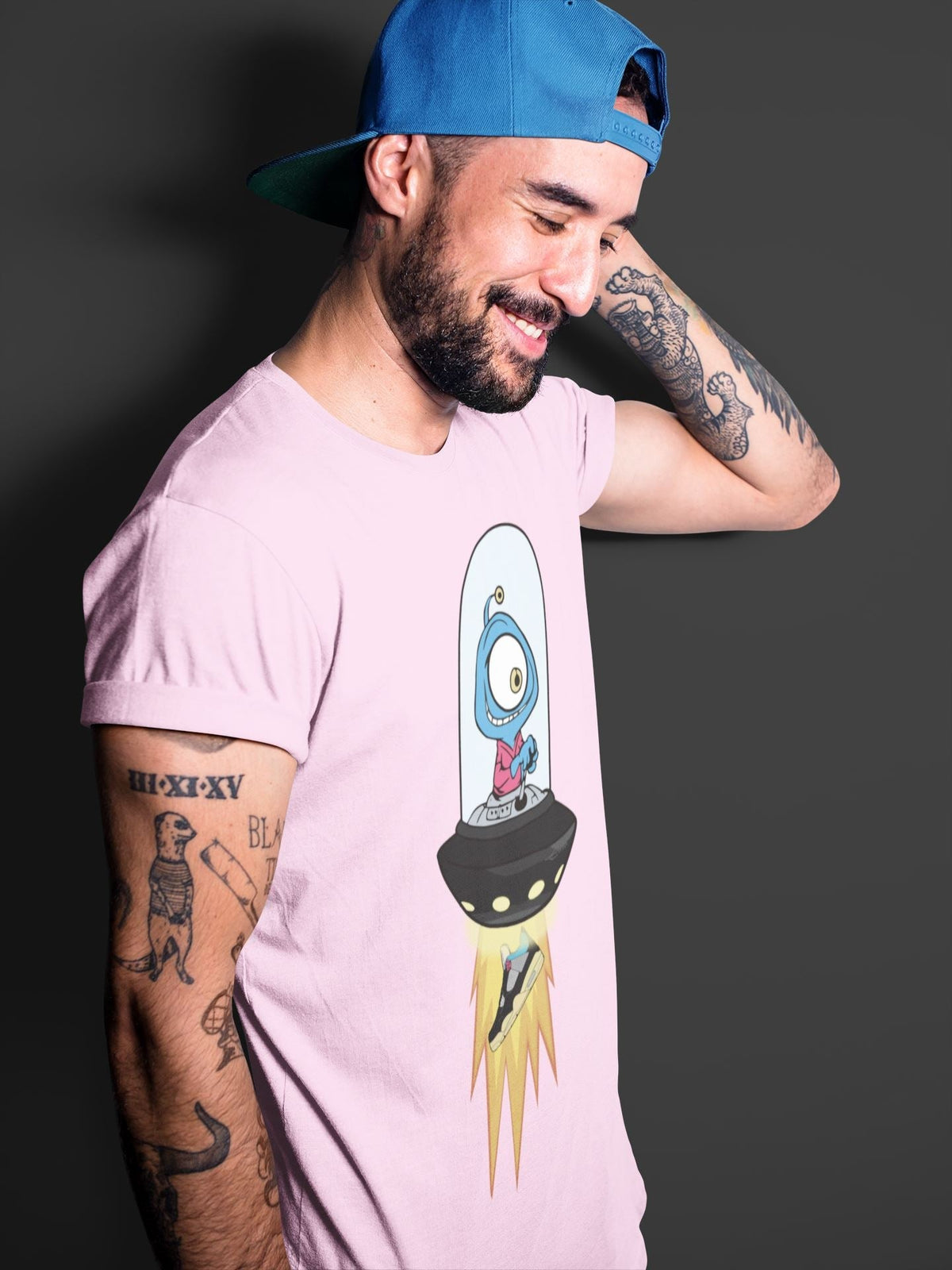 Jordan 4 Union Off Noir Sneaker Matching T-Shirt Alien Sneaker Tees Jordan 4 Union Off Noir Sneaker Release Tees Crew Neck Tees