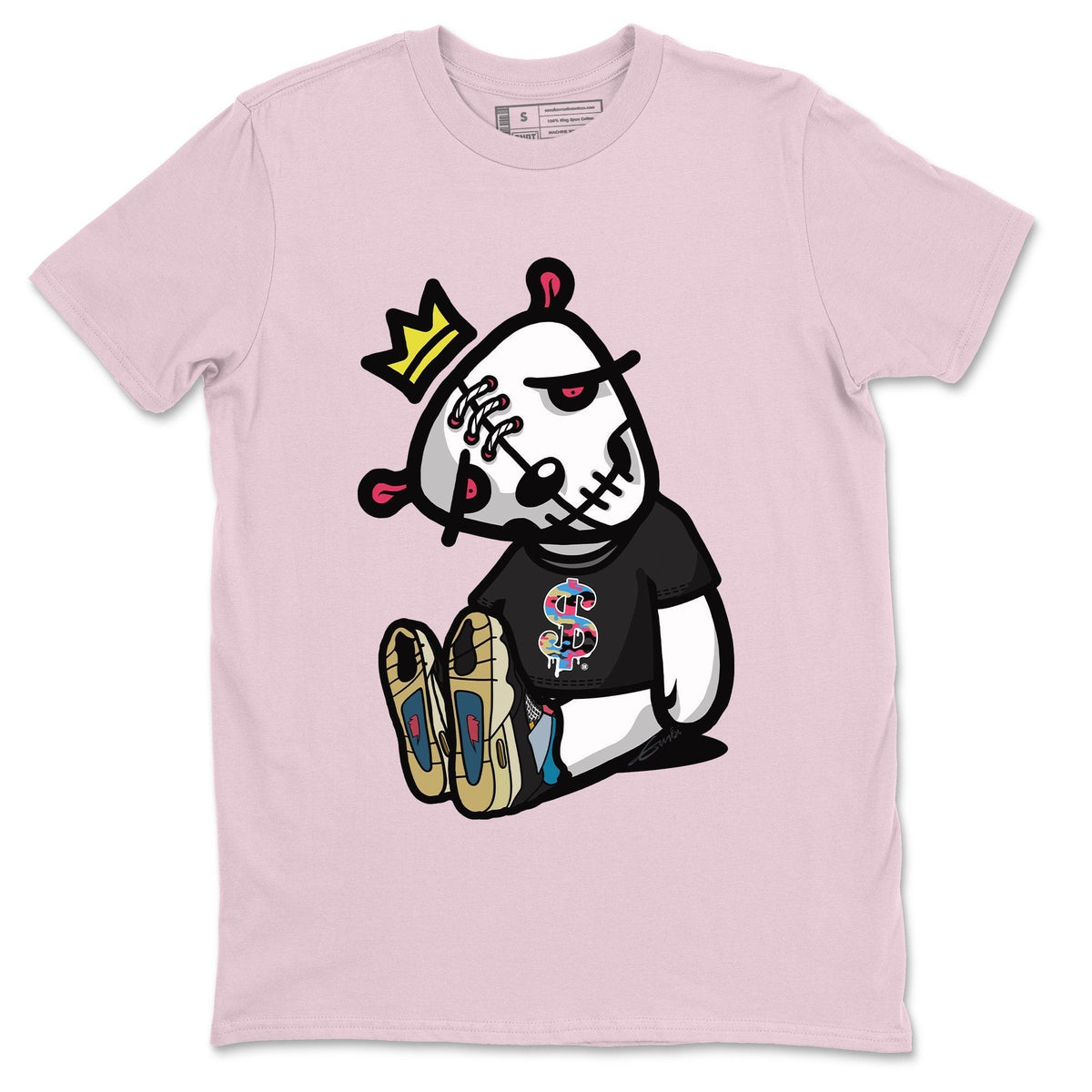 Jordan 4 Union Off Noir Sneaker Matching T-Shirt Dead Dolls Sneaker Tees Jordan 4 Union Off Noir Sneaker Release Tees Crew Neck Tees