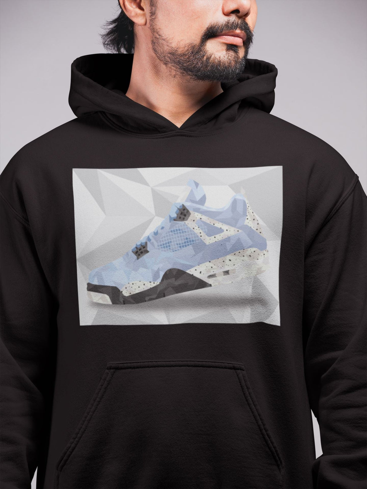 Jordan 4 University Blue Shirt To Match Jordans Shoe Polygon Sneaker Tees Jordan 4 University Blue Drip Gear Zone Sneaker Matching Clothing Unisex Shirts