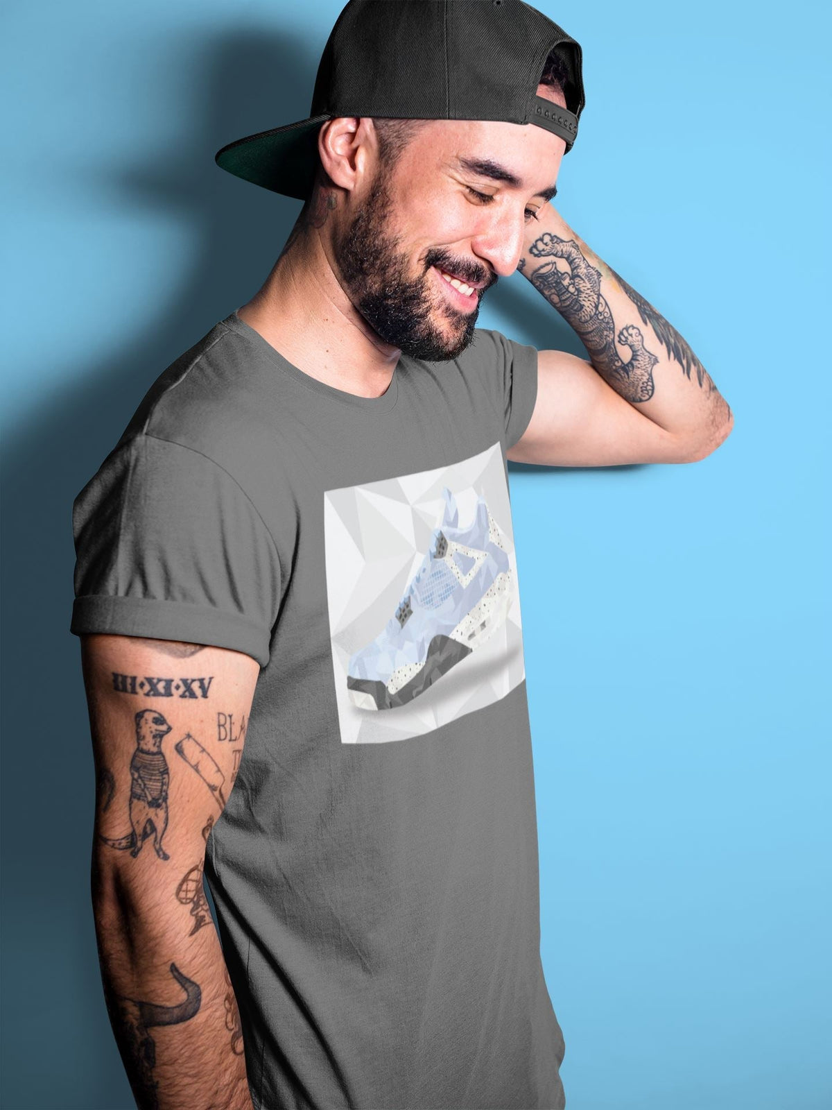Jordan 4 University Blue Shirt To Match Jordans Shoe Polygon Sneaker Tees Jordan 4 University Blue Drip Gear Zone Sneaker Matching Clothing Unisex Shirts