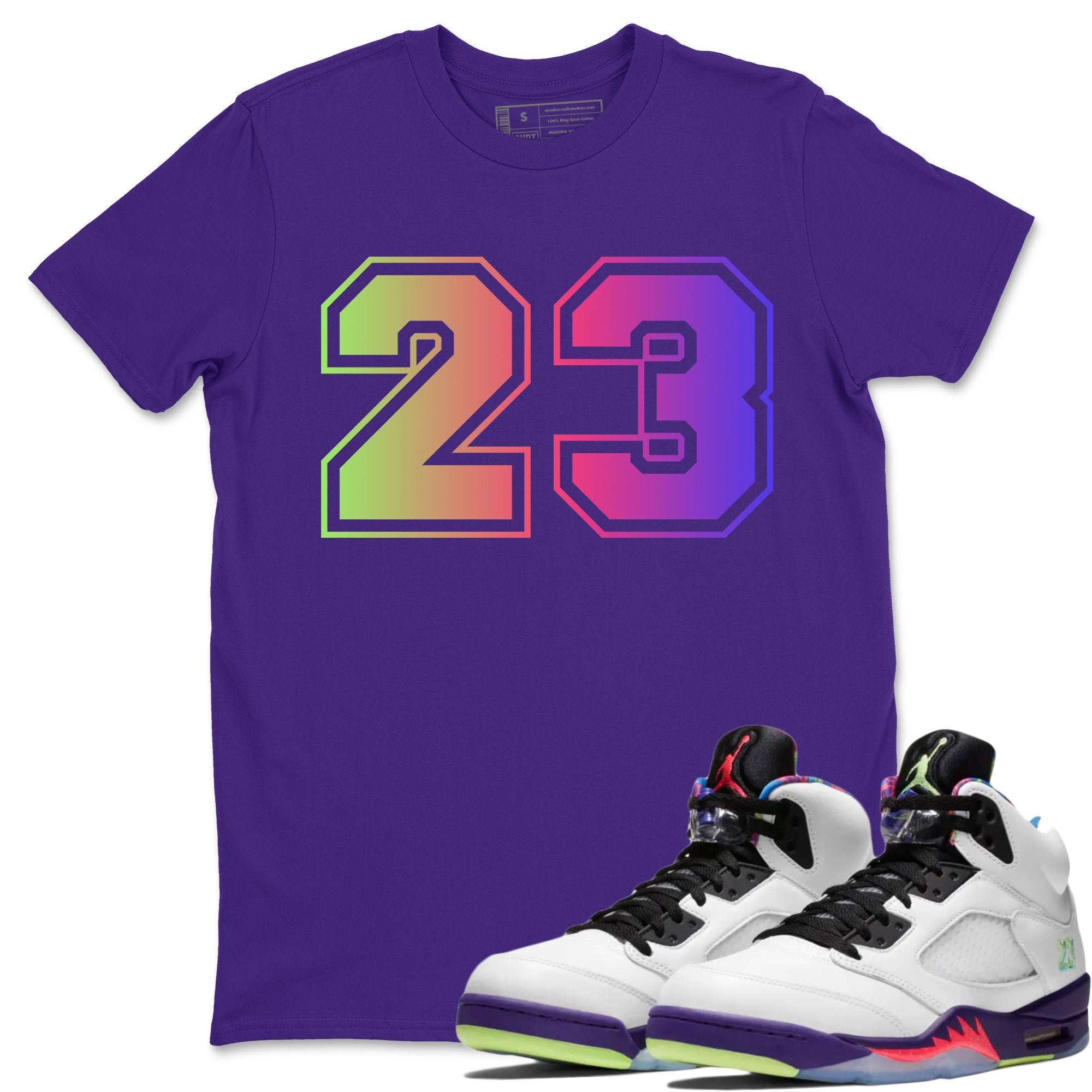 Jordan 5 Ghost Green Sneaker Matching T-Shirt 23 Sneaker Tees Jordan 5 Ghost Green Sneaker Release Tees Crew Neck Tees