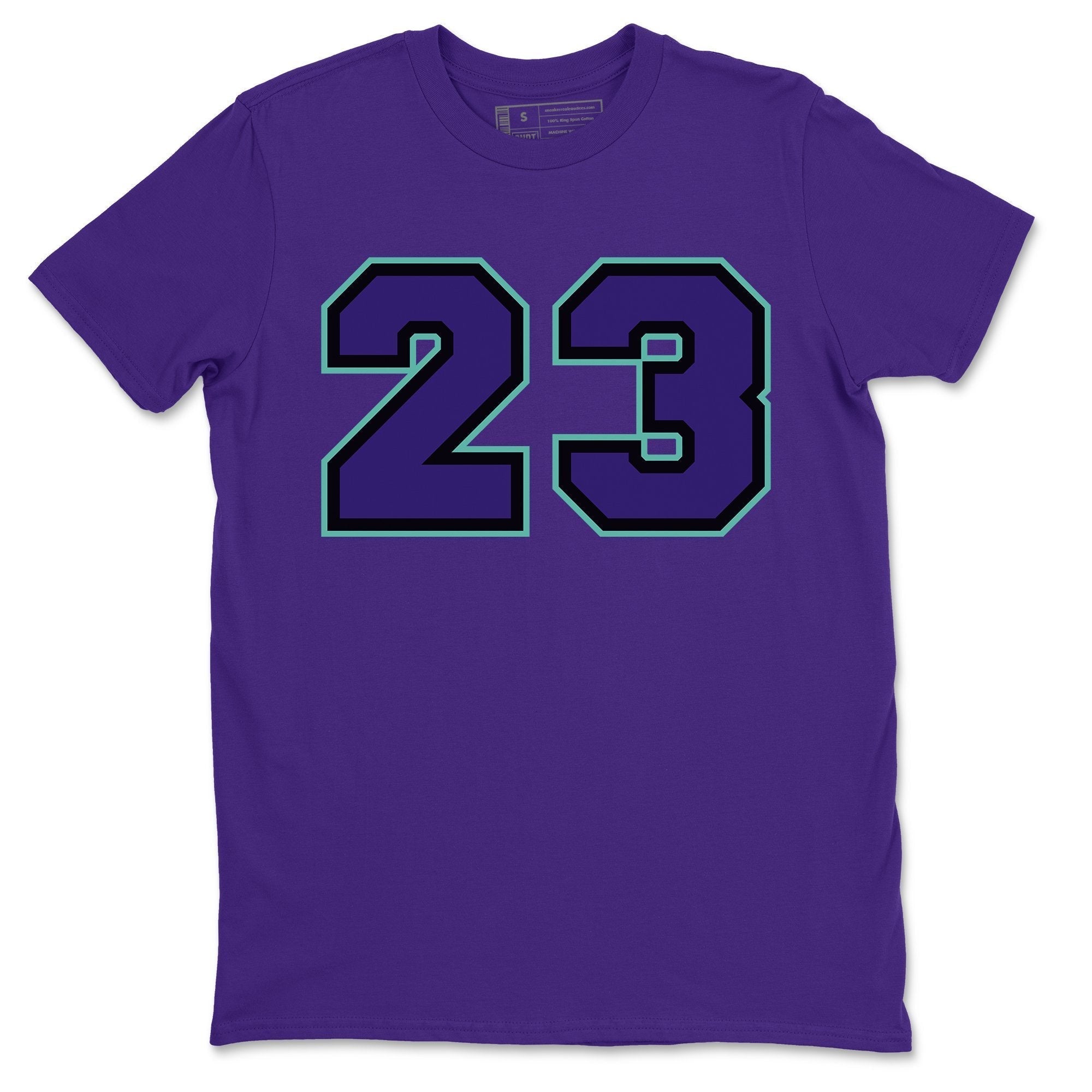 Jordan 5 Purple Grape Sneaker Matching T-Shirt 23 Sneaker Tees Jordan 5 Purple Grape Sneaker Release Tees Crew Neck Tees