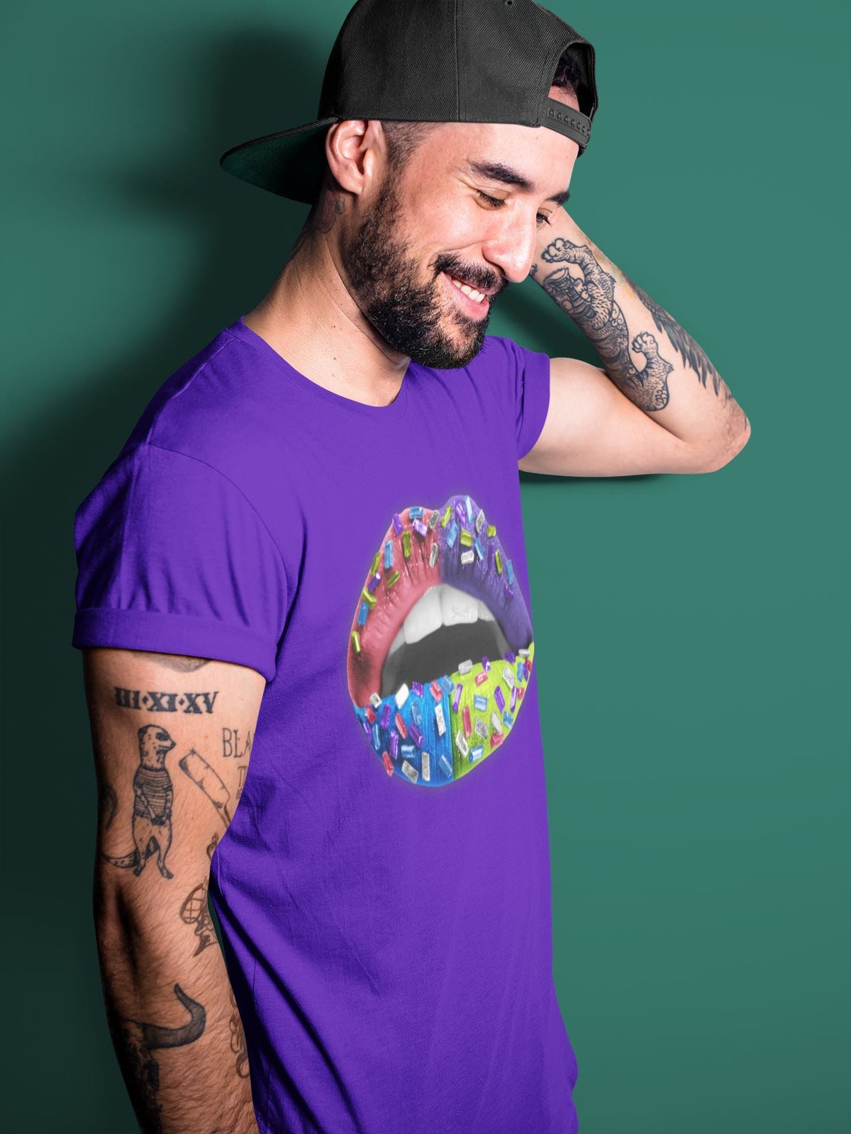 Jordan 5 Ghost Green Sneaker Matching T-Shirt Lips Jewel Sneaker Tees Jordan 5 Ghost Green Sneaker Release Tees Crew Neck Tees