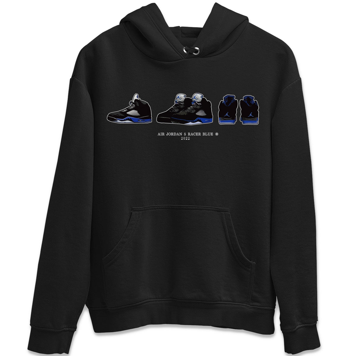Jordan 5 Racer Blue Sneaker Matching T-Shirt Air Jordan 5 Prelude Sneaker Tees Jordan 5 Racer Blue Sneaker Release Tees Crew Neck Tees