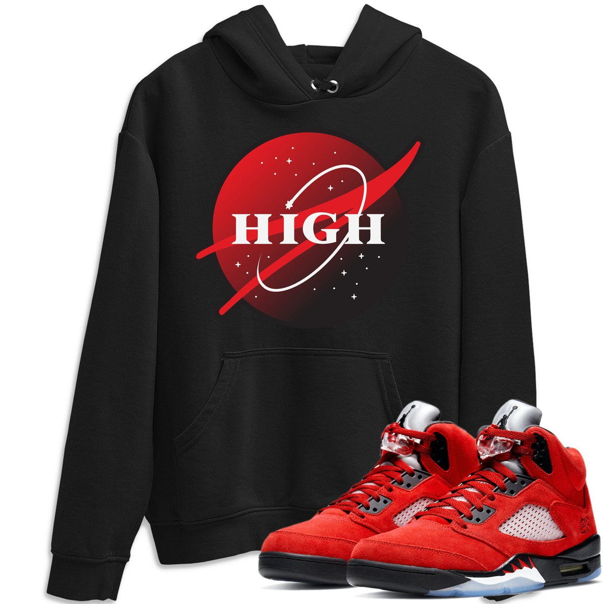 Jordan 5 Raging Bull Shirt To Match Jordans High Sneaker Tees Jordan 5 Raging Bull Drip Gear Zone Sneaker Matching Clothing Unisex Shirts