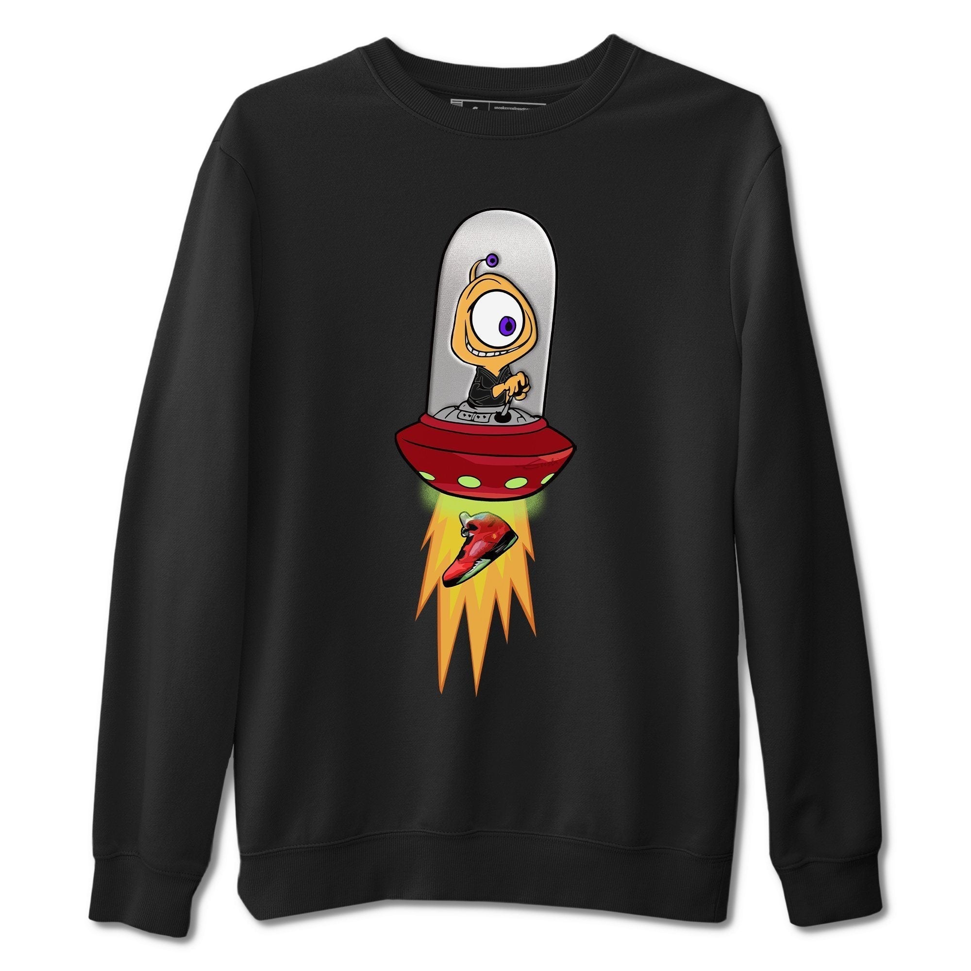 Jordan 5 What The Shirt To Match Jordans Alien Sneaker Tees Jordan 5 What The Drip Gear Zone Sneaker Matching Clothing Unisex Shirts