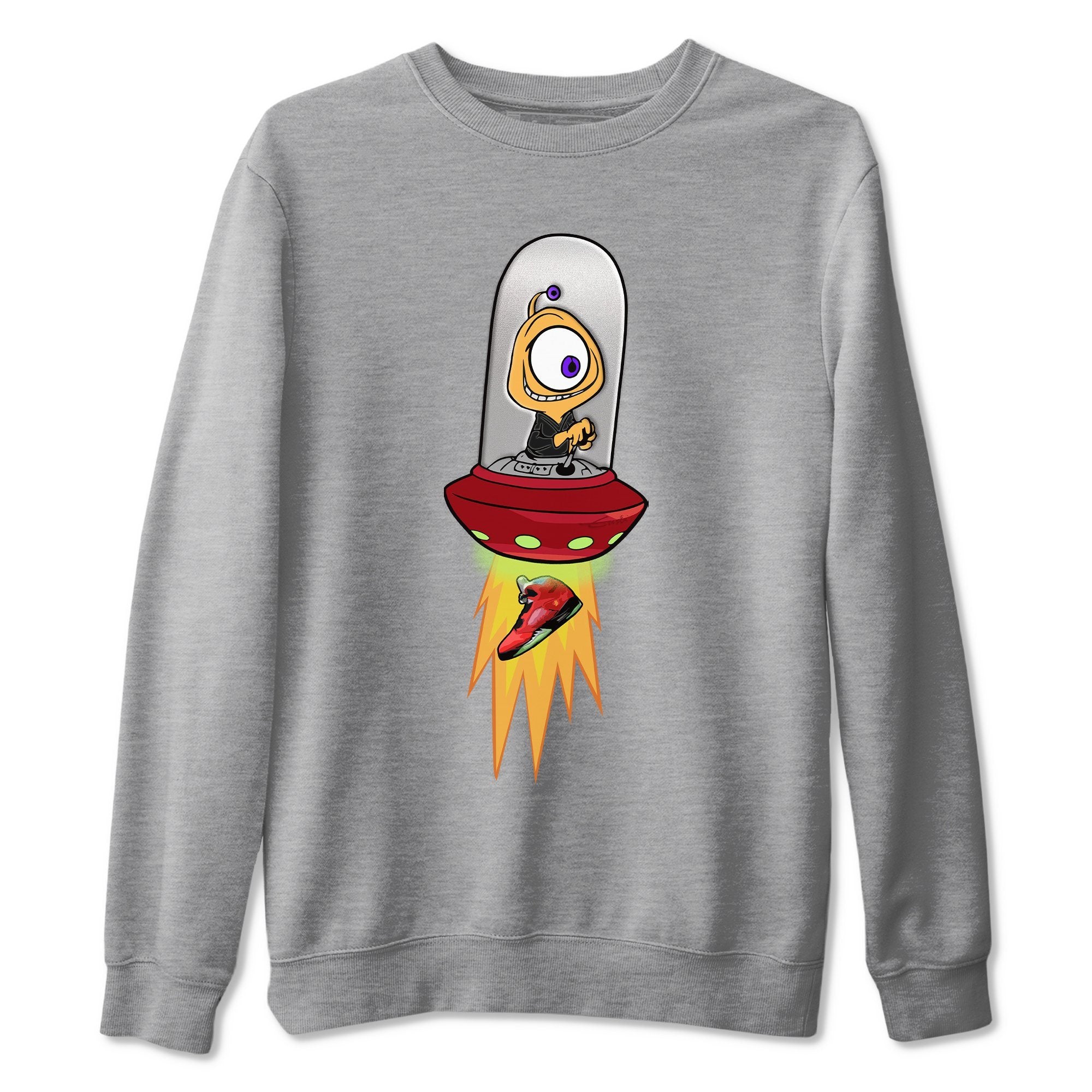 Jordan 5 What The Shirt To Match Jordans Alien Sneaker Tees Jordan 5 What The Drip Gear Zone Sneaker Matching Clothing Unisex Shirts